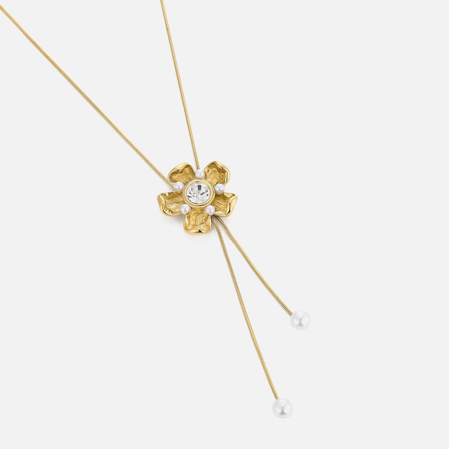 Floral Zirconia Chain