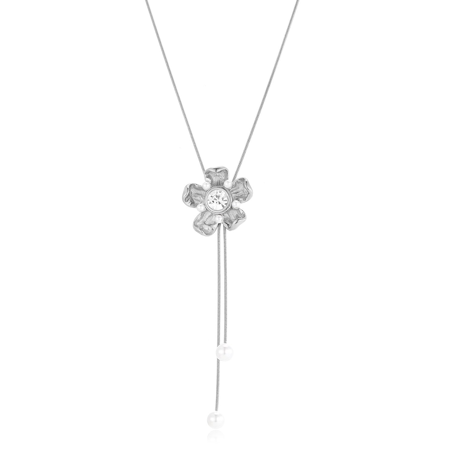 Floral Zirconia Chain