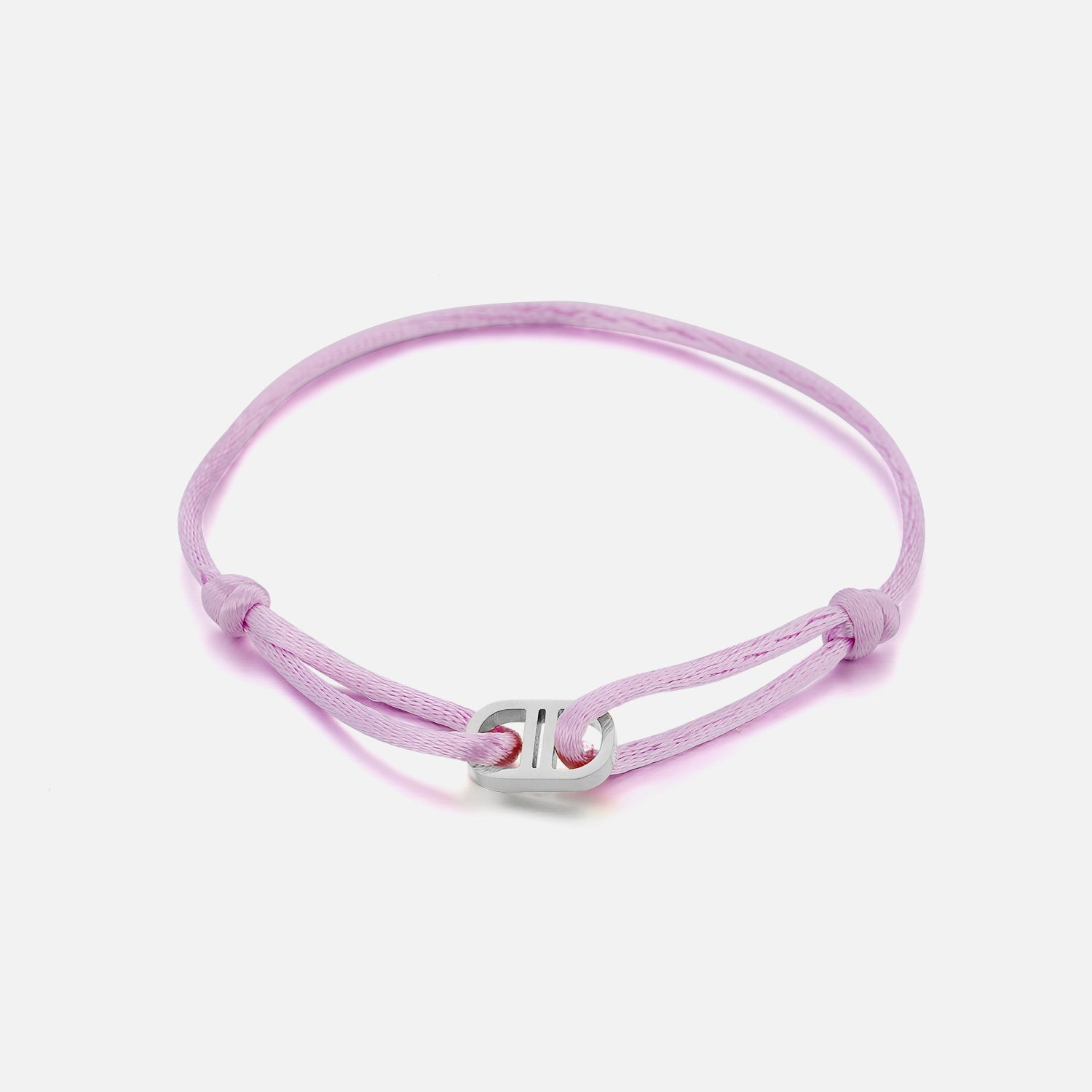 Armband connected lila/zilver - Desieradenconcurrent.nl