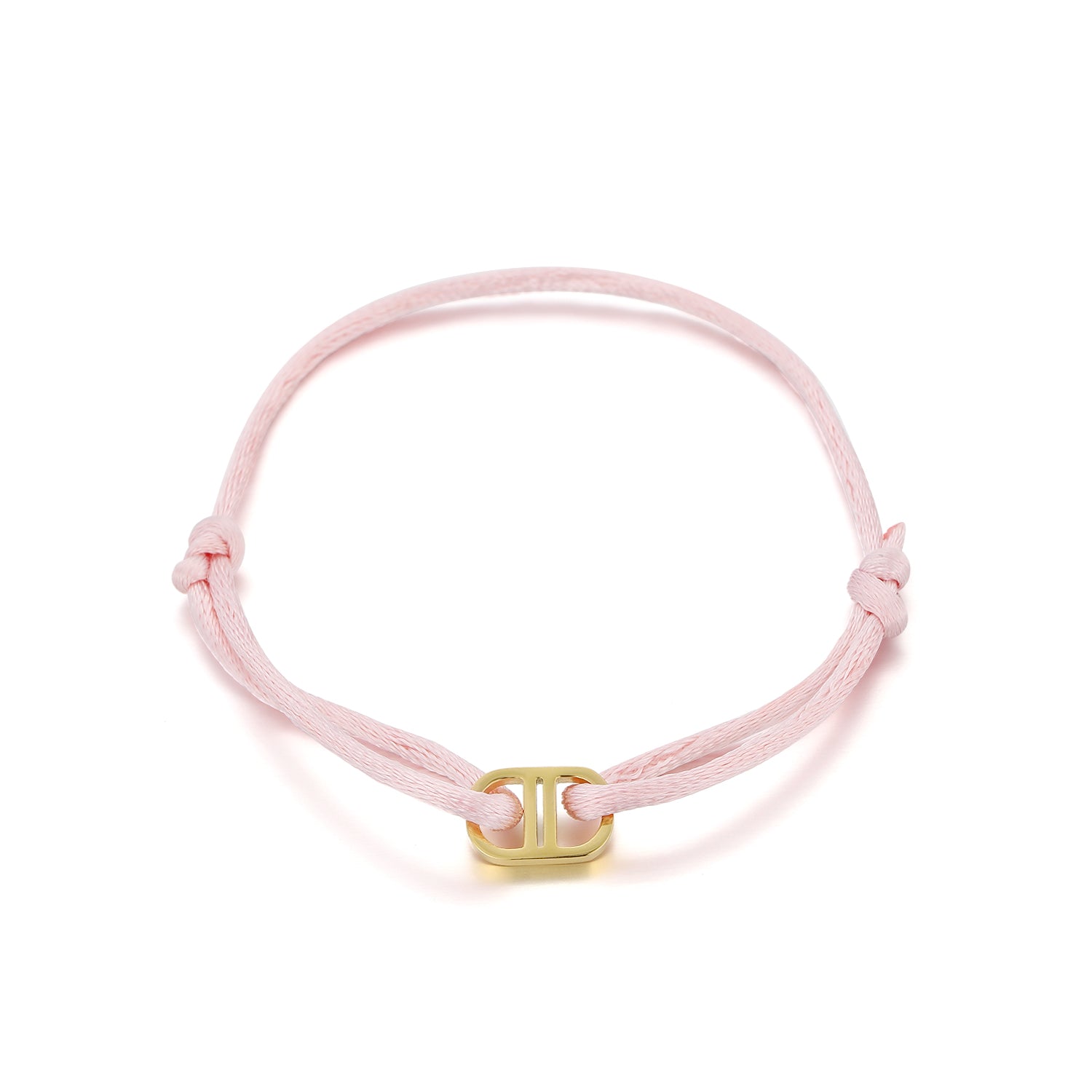 Armband connected roze/goud - Desieradenconcurrent.nl