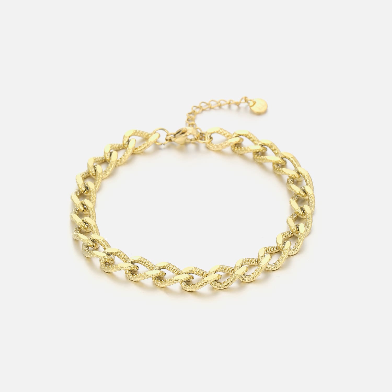 Armband fancy cuban goud - Desieradenconcurrent.nl
