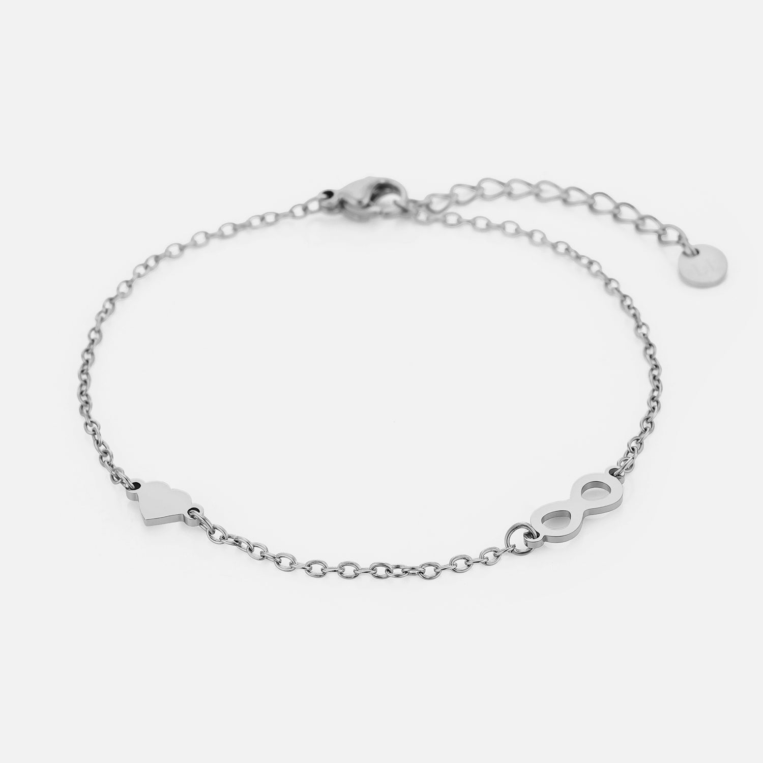 Armband infinity love zilver - Desieradenconcurrent.nl