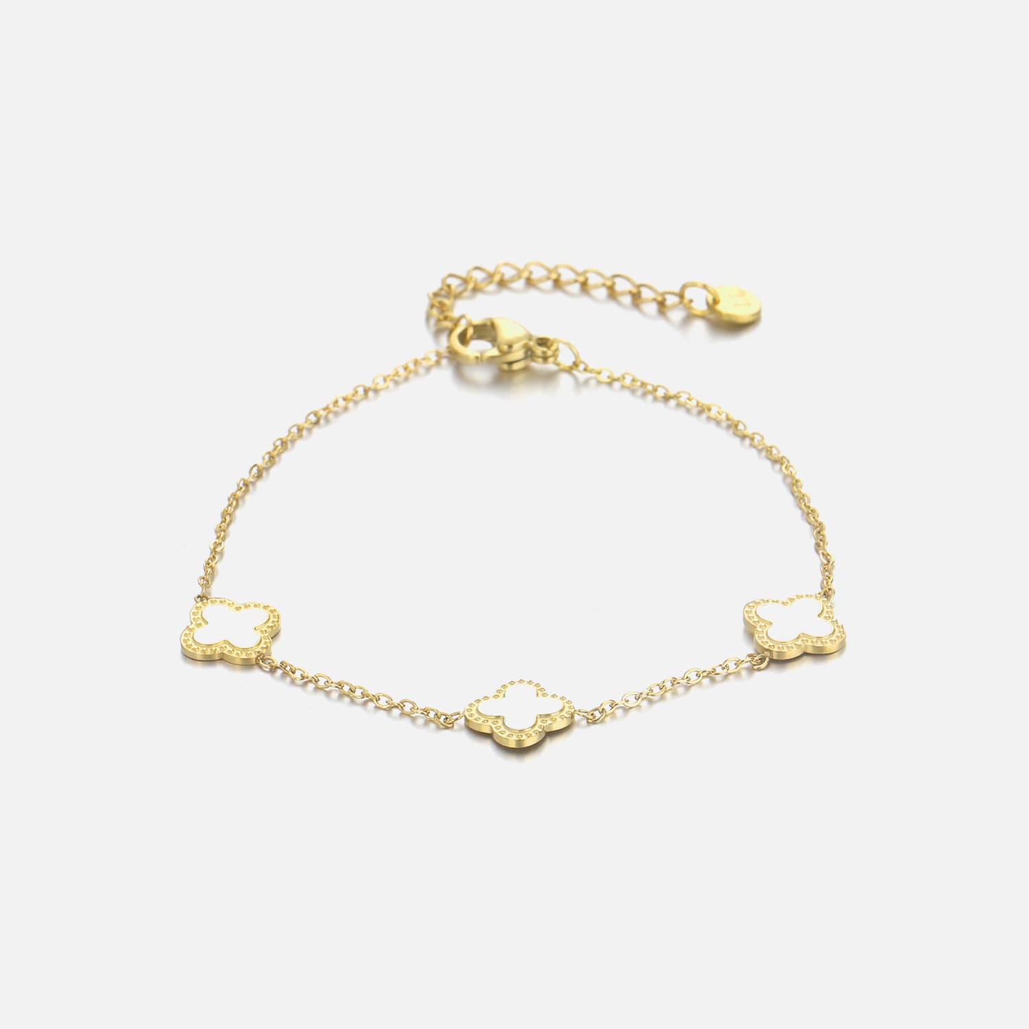 Four-Leaf Clover Bracelet