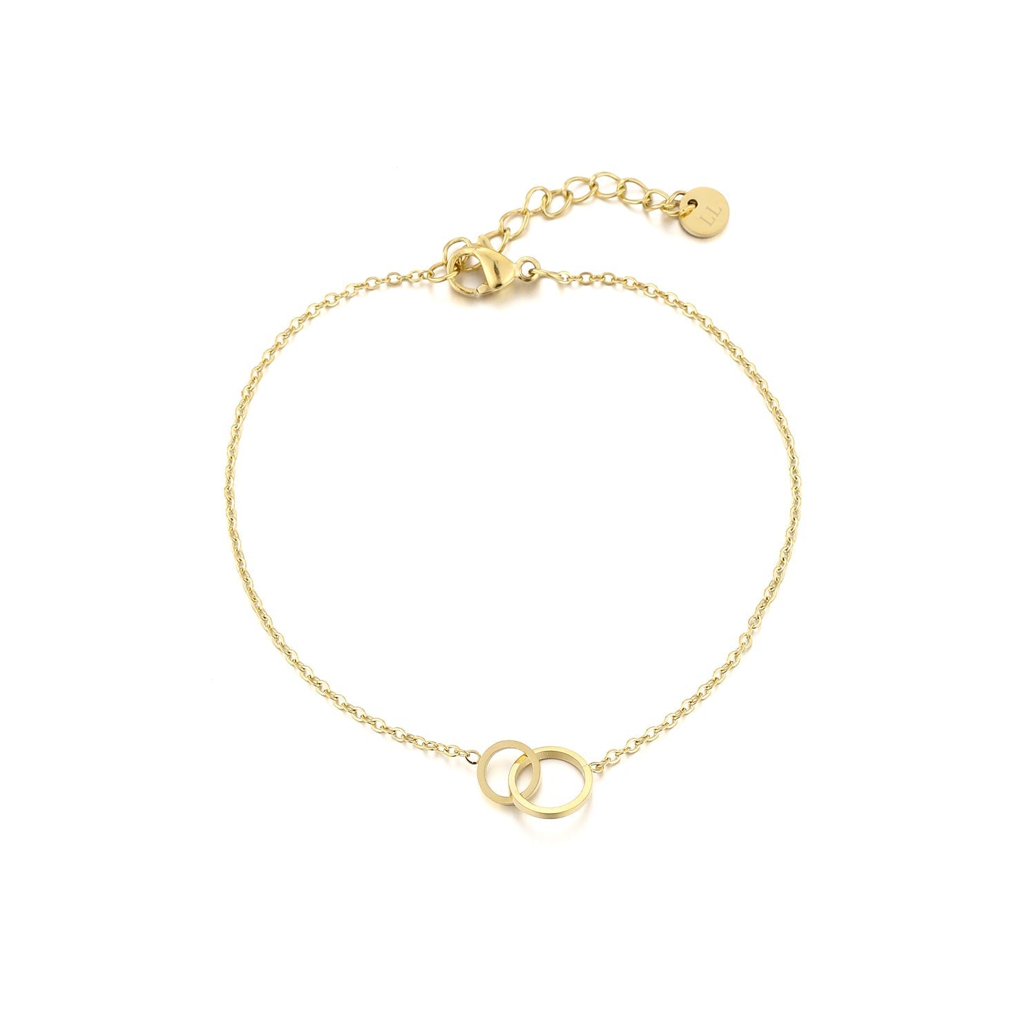 Armband locked goud - Desieradenconcurrent.nl
