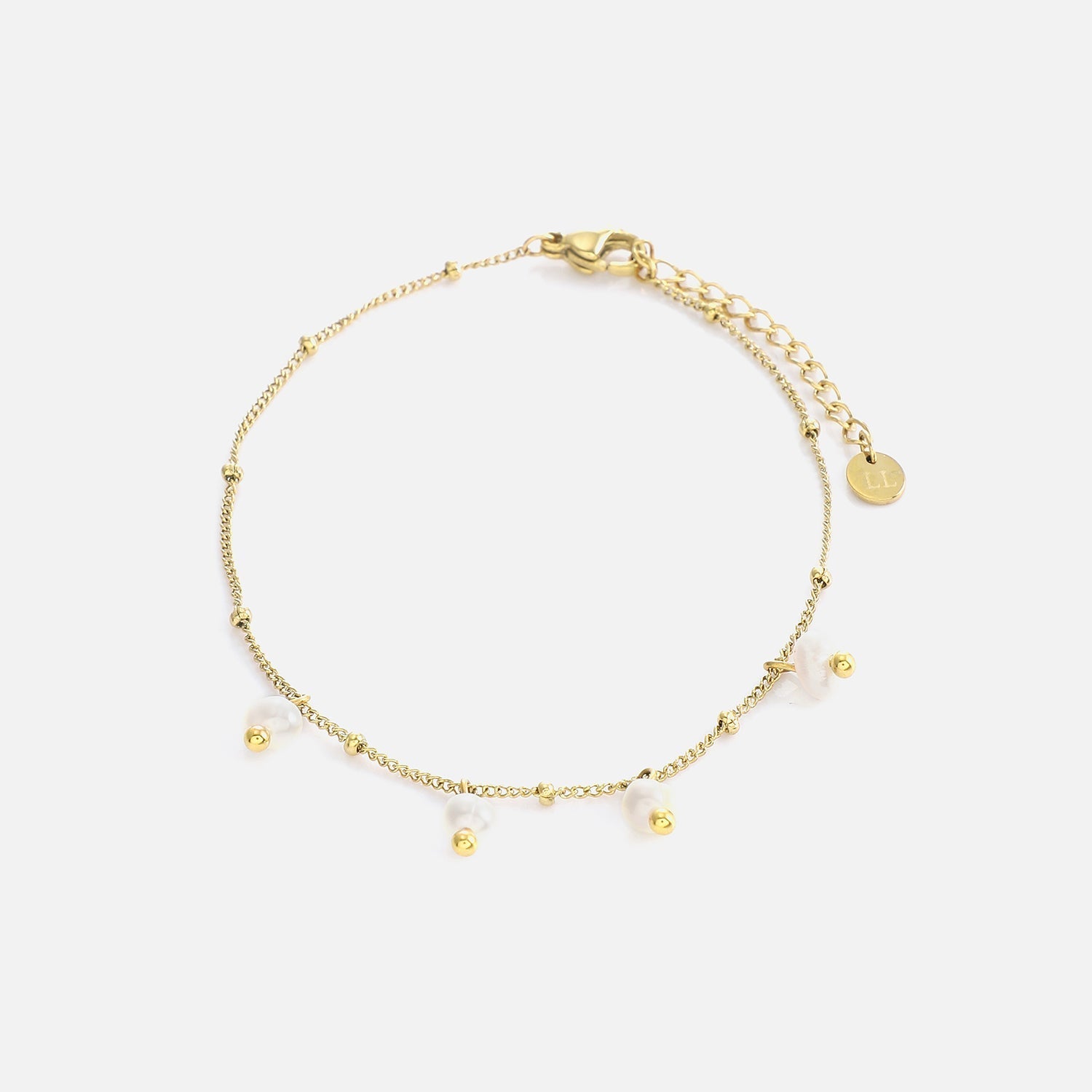 Armband parels goud - Desieradenconcurrent.nl