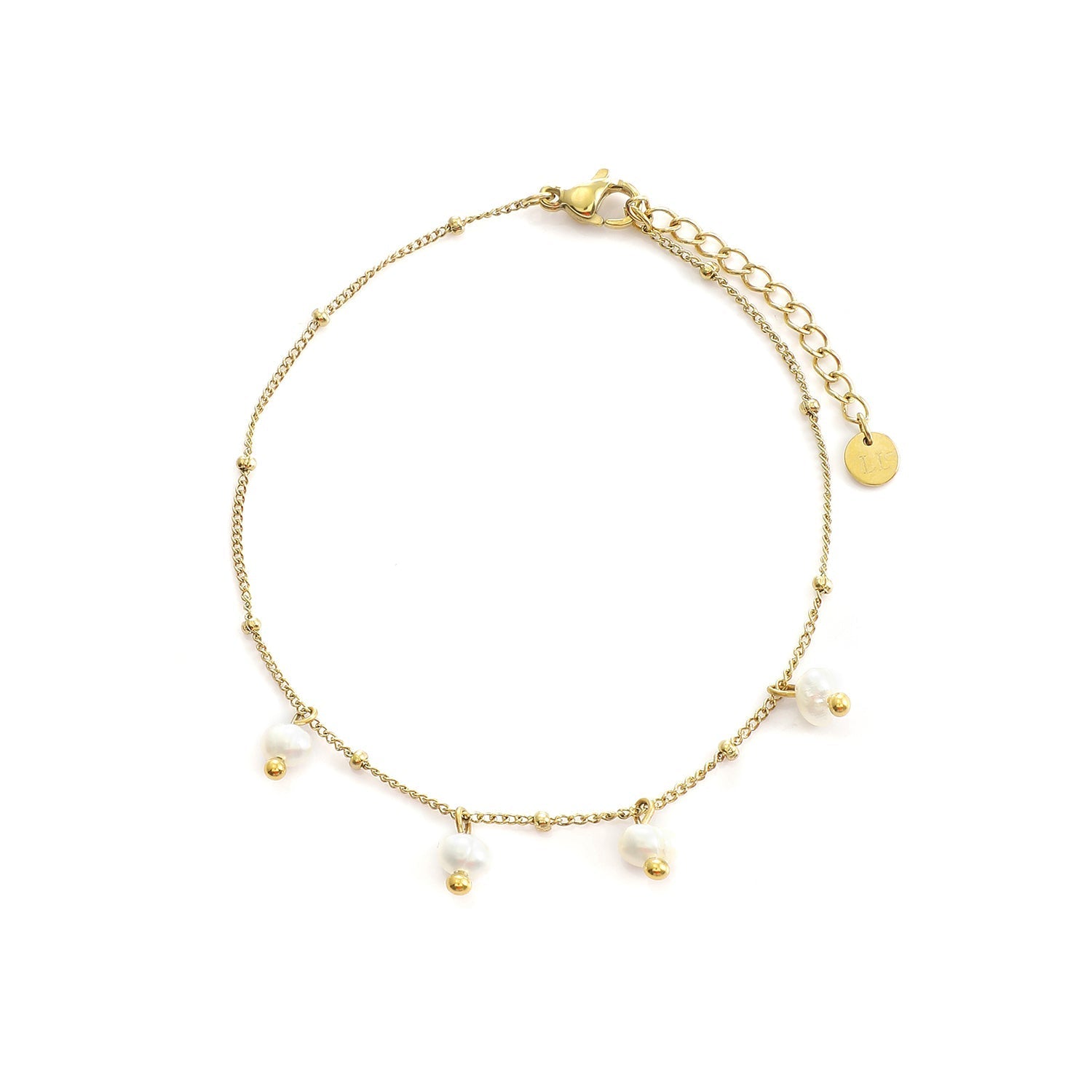 Armband parels goud - Desieradenconcurrent.nl