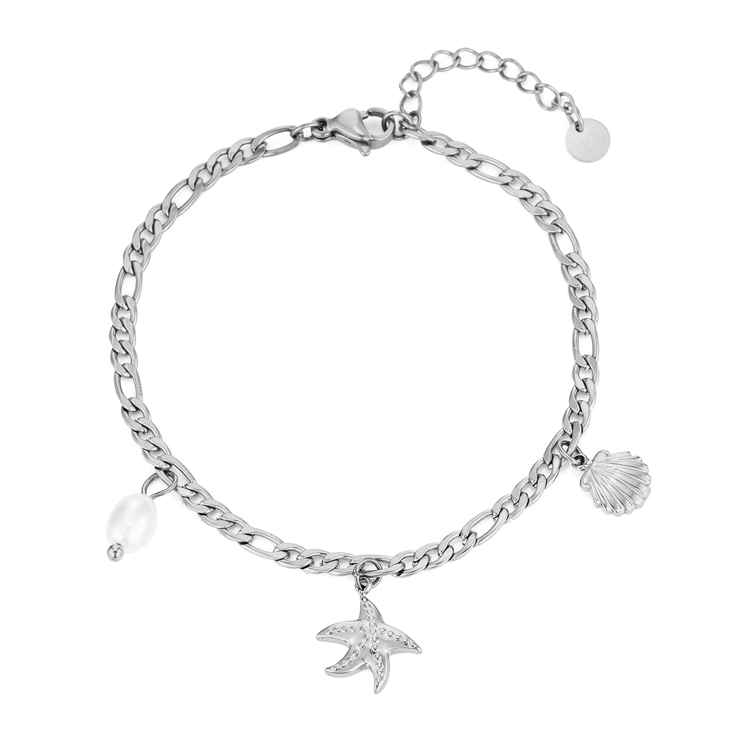 Armband zee bedels zilver - Desieradenconcurrent.nl