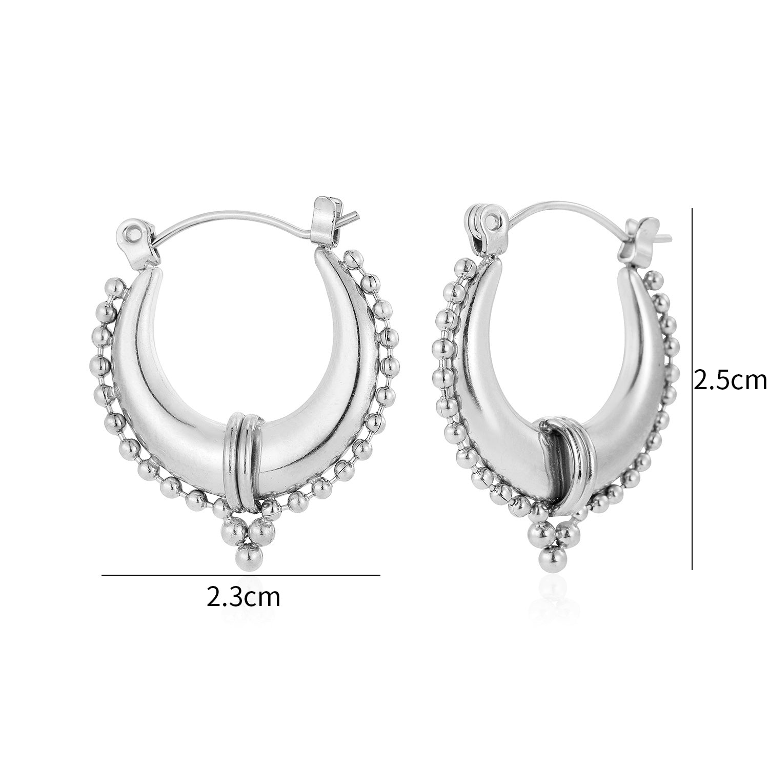 Bali breeze oorbellen zilver - Desieradenconcurrent.nl