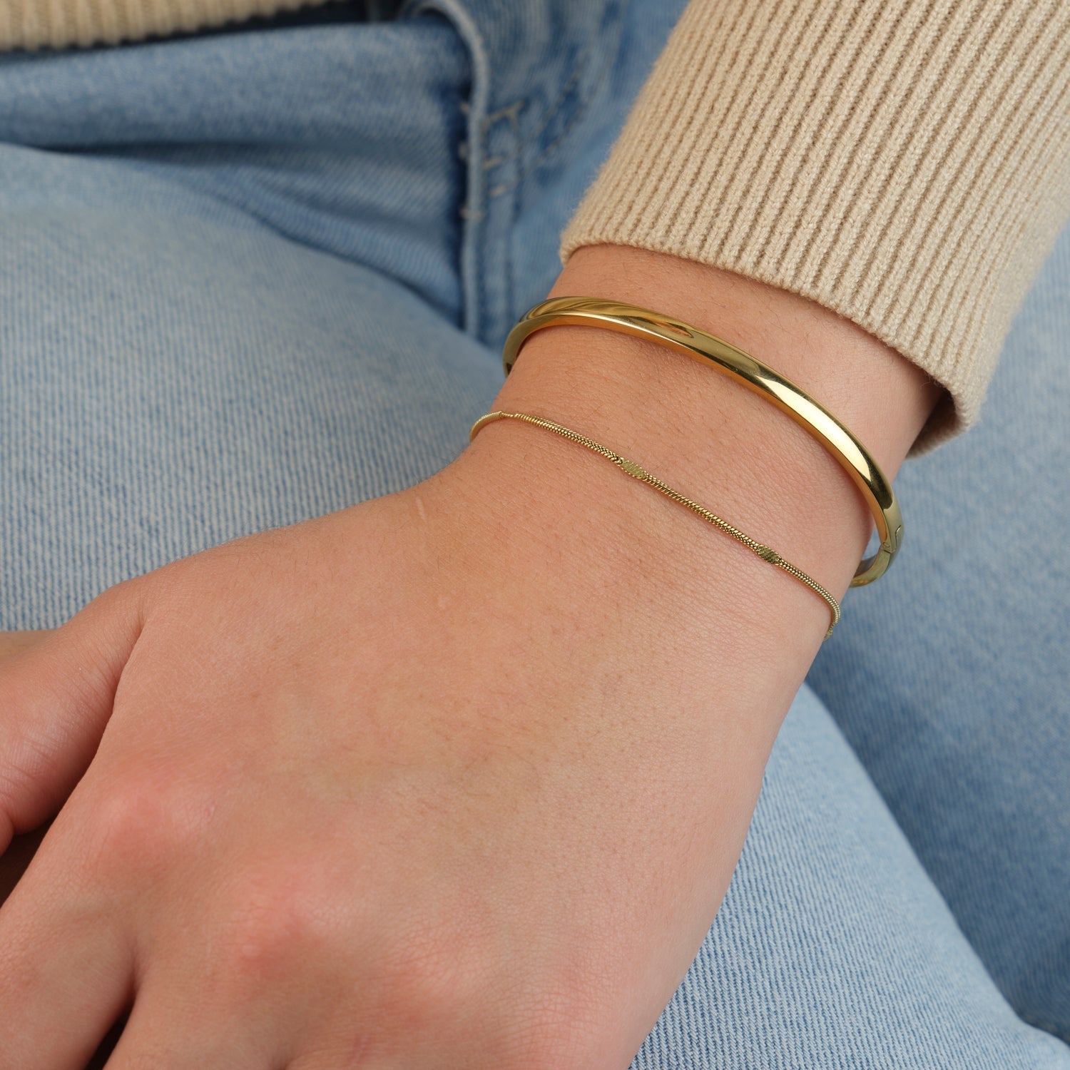 Bangle basic goud - Desieradenconcurrent.nl