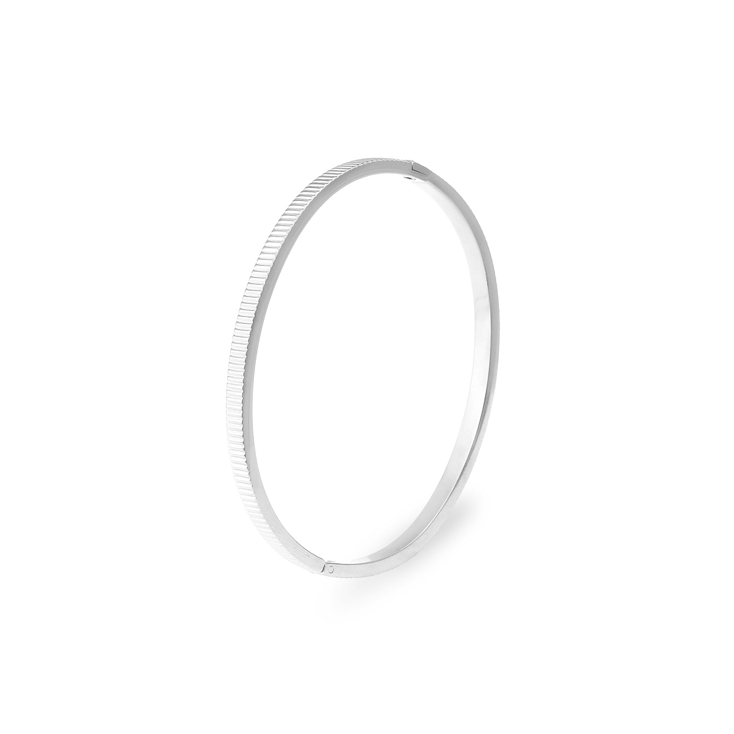 Bangle ripple zilver - Desieradenconcurrent.nl