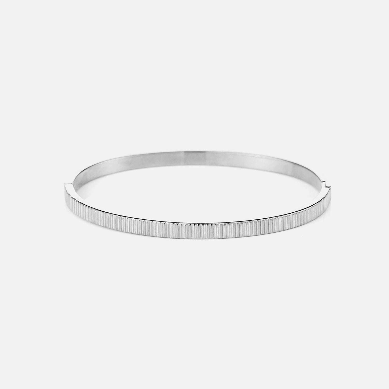Bangle ripple zilver - Desieradenconcurrent.nl
