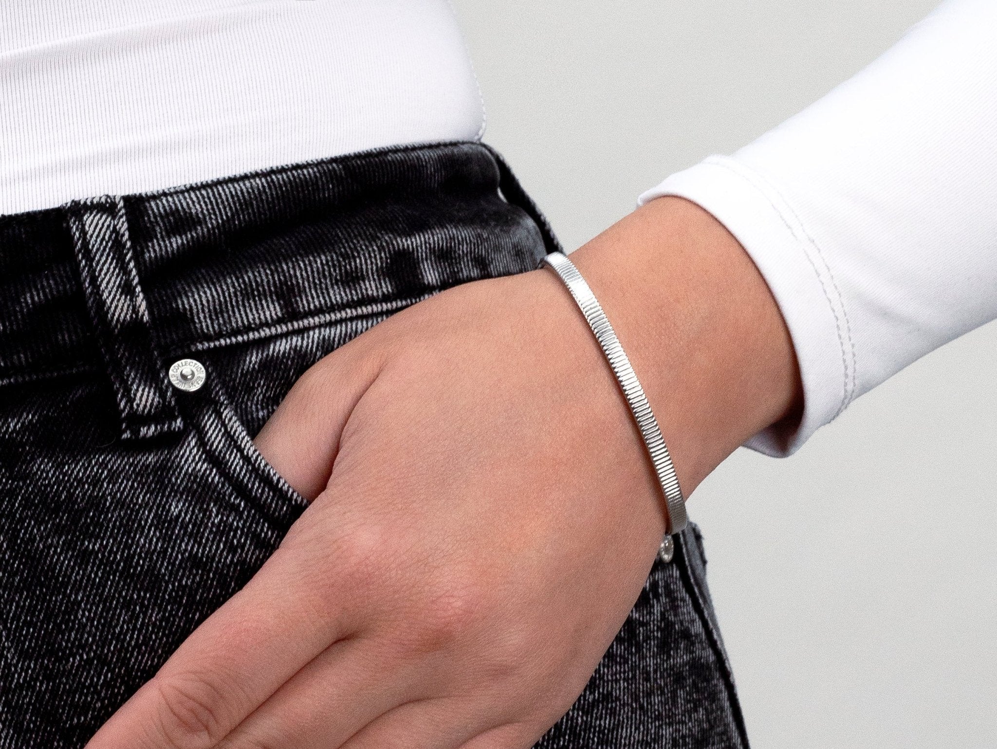 Bangle ripple zilver - Desieradenconcurrent.nl