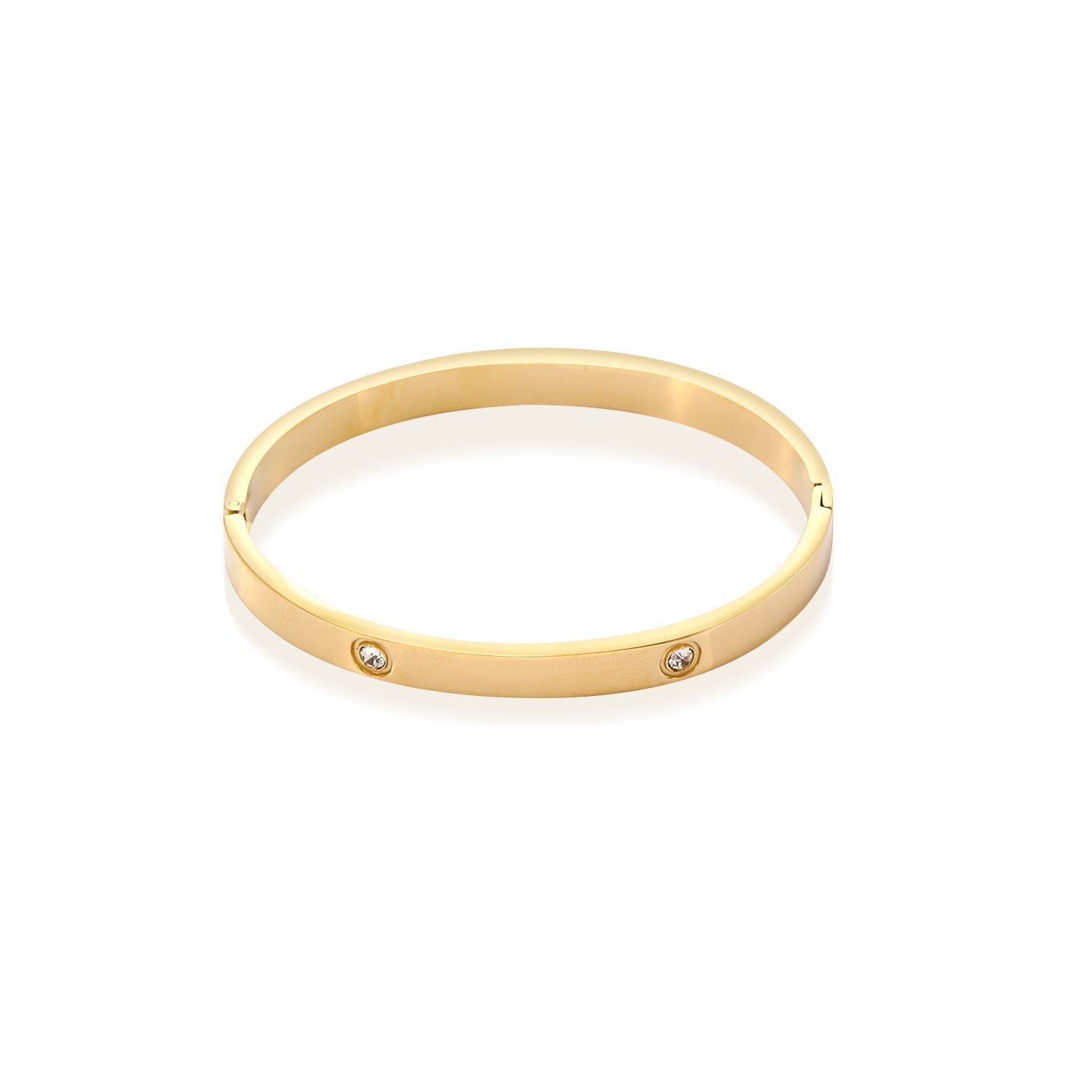 Bangle steentje goud - Desieradenconcurrent.nl