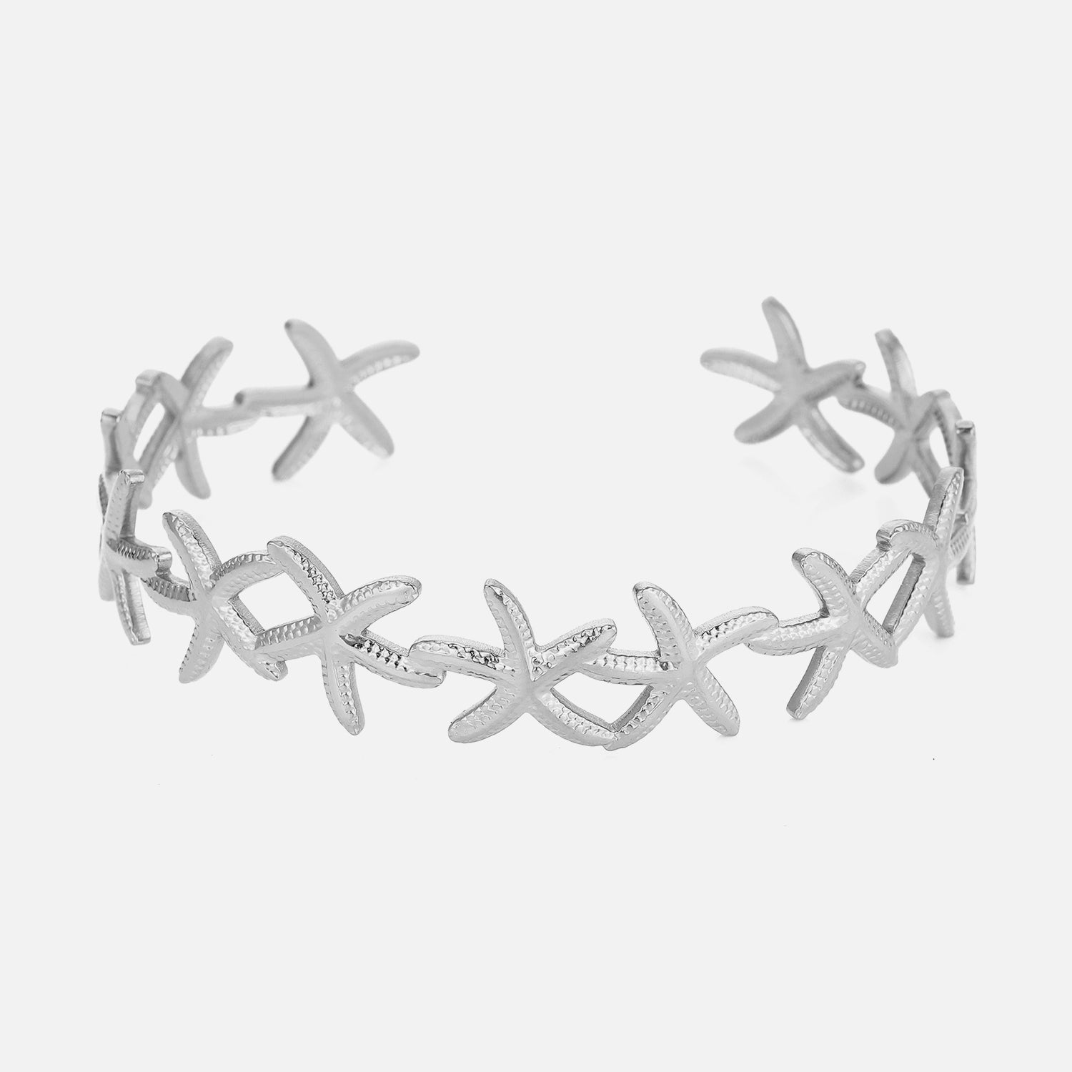 Bangle zeesterren zilver - Desieradenconcurrent.nl