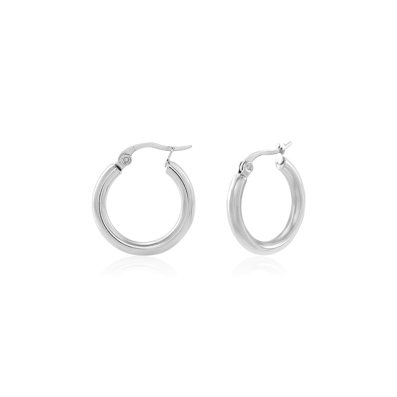 Basic 2cm creolen zilver - Desieradenconcurrent.nl