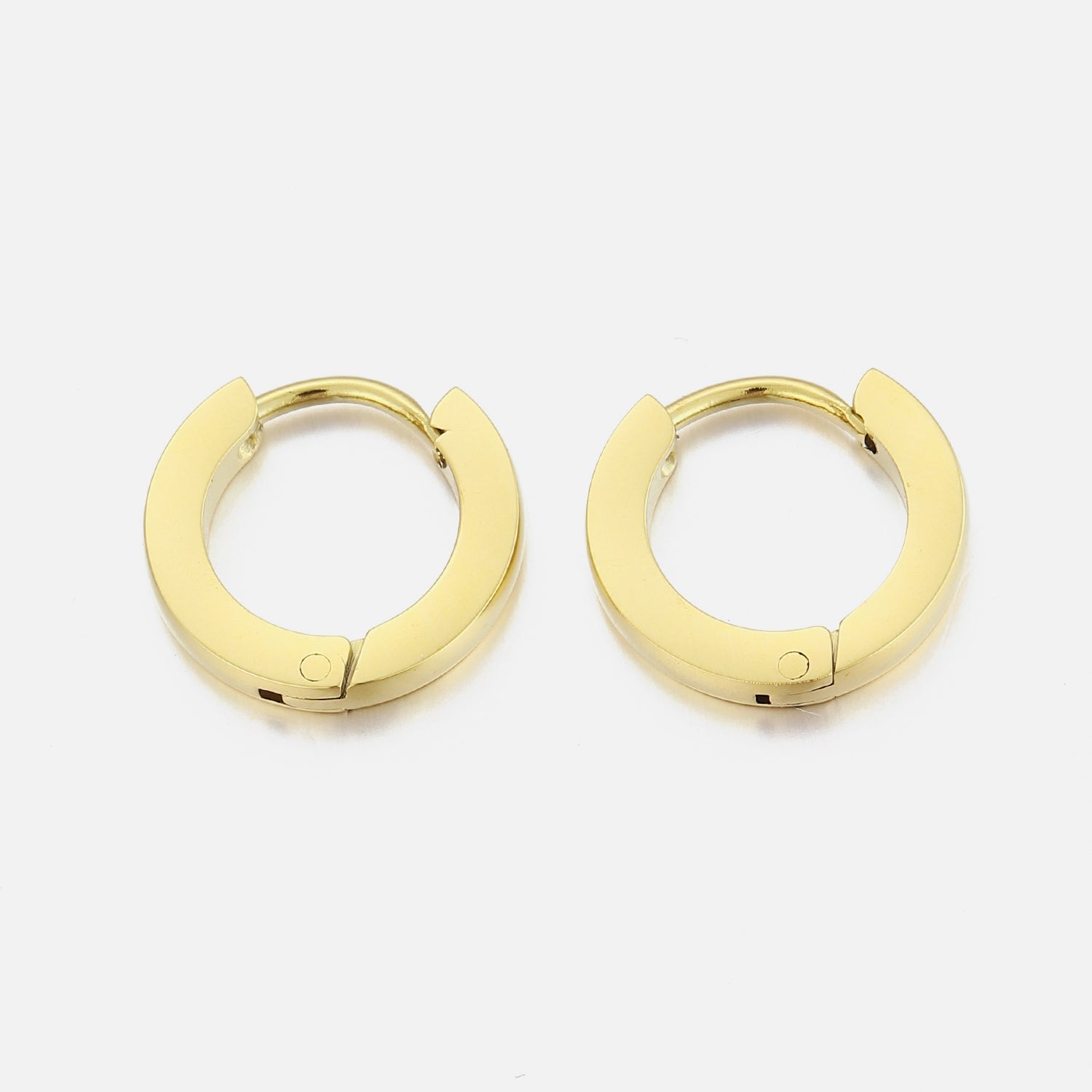 Basic creool oorbellen klein goud - Desieradenconcurrent.nl