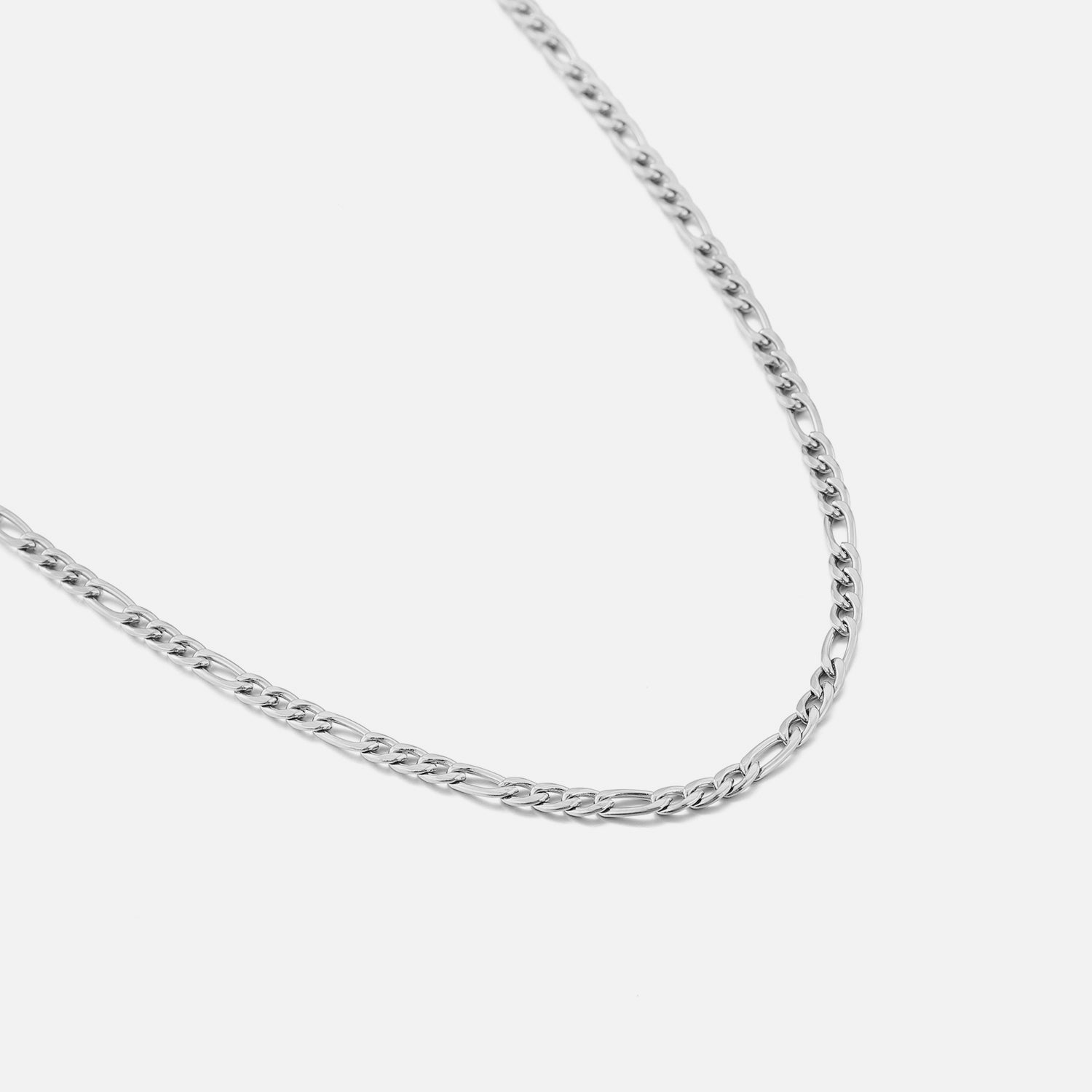 Basic ketting 3mm zilver - Desieradenconcurrent.nl