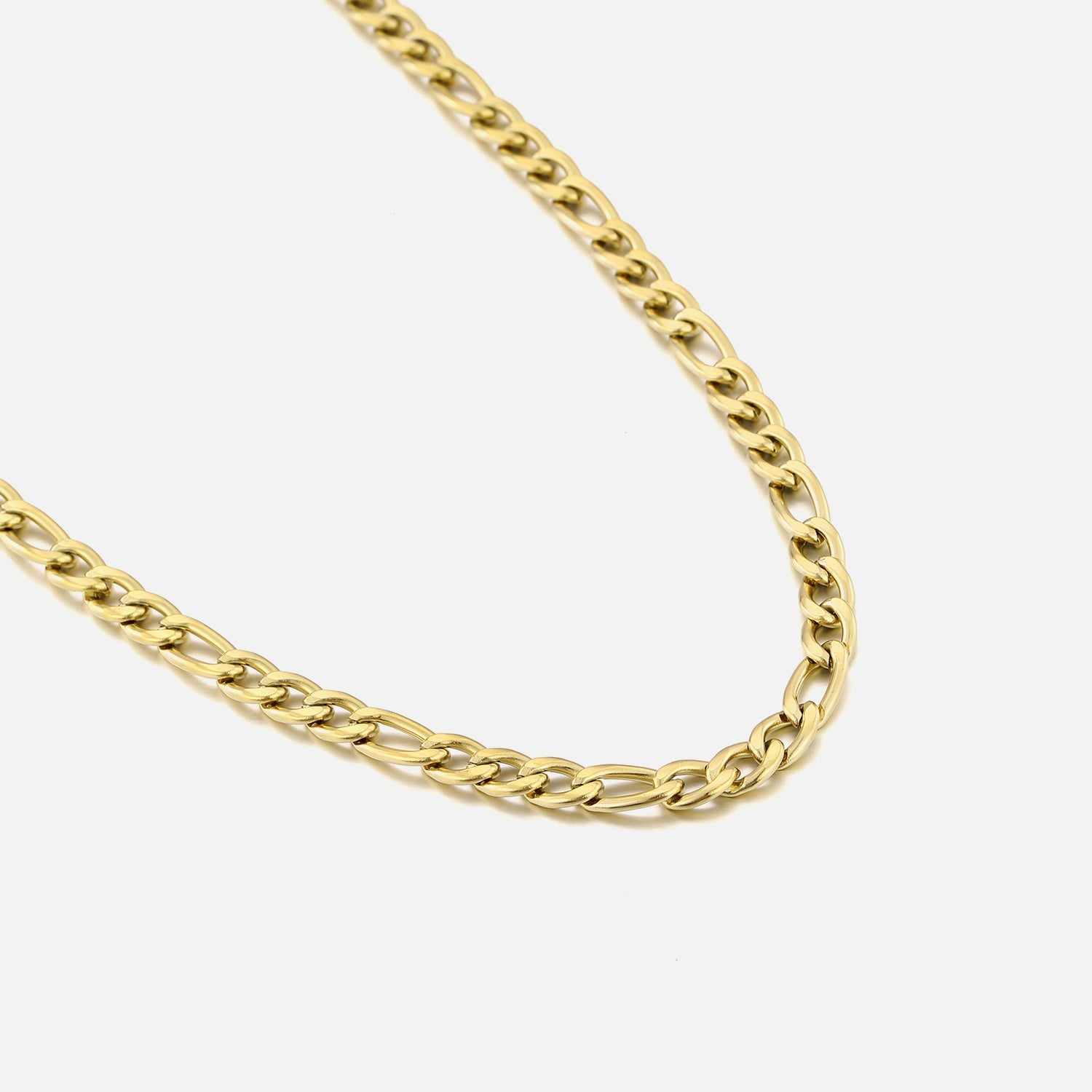 Basic ketting 5mm goud - Desieradenconcurrent.nl