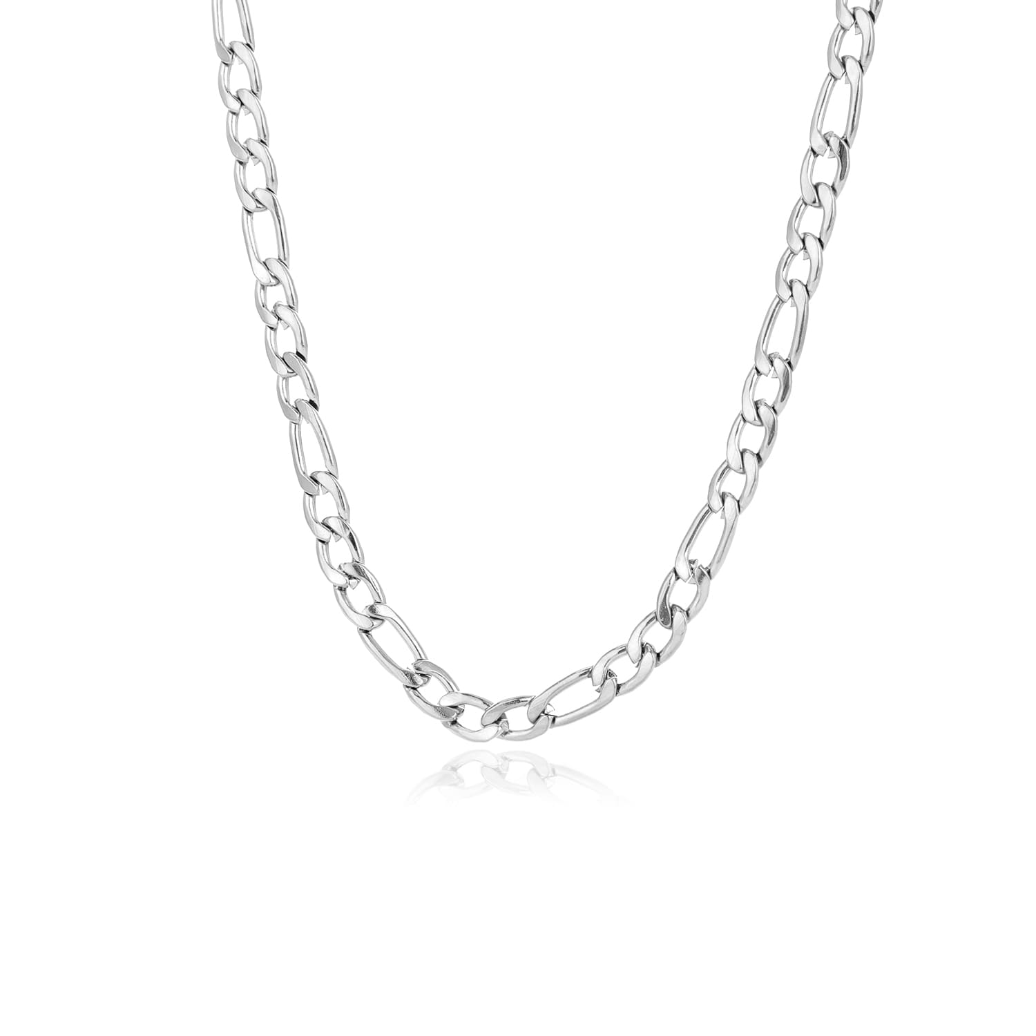 Basic ketting 5mm zilver - Desieradenconcurrent.nl