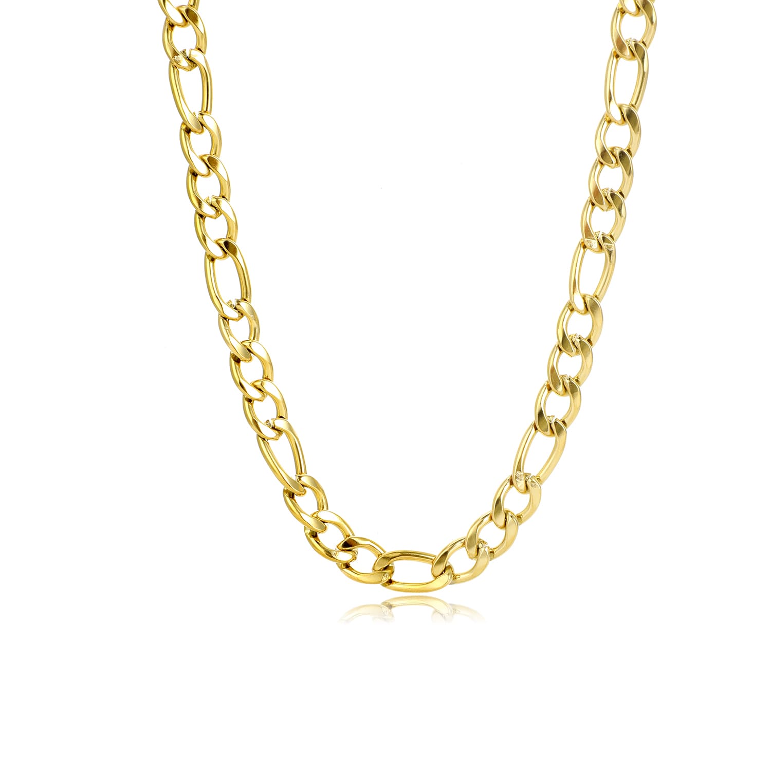Basic ketting 7mm goud - Desieradenconcurrent.nl