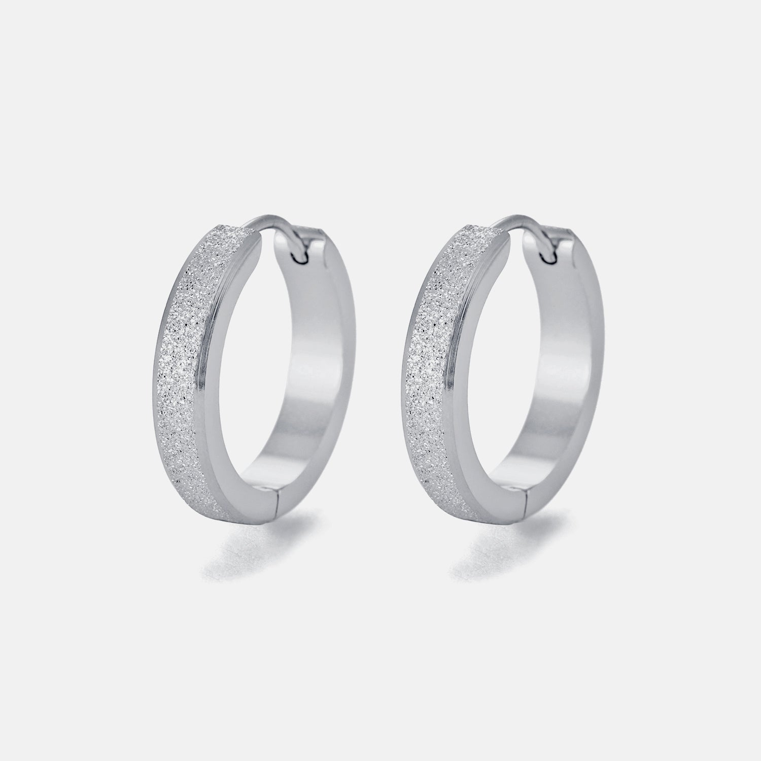 Creolen shine zilver groot - Desieradenconcurrent.nl