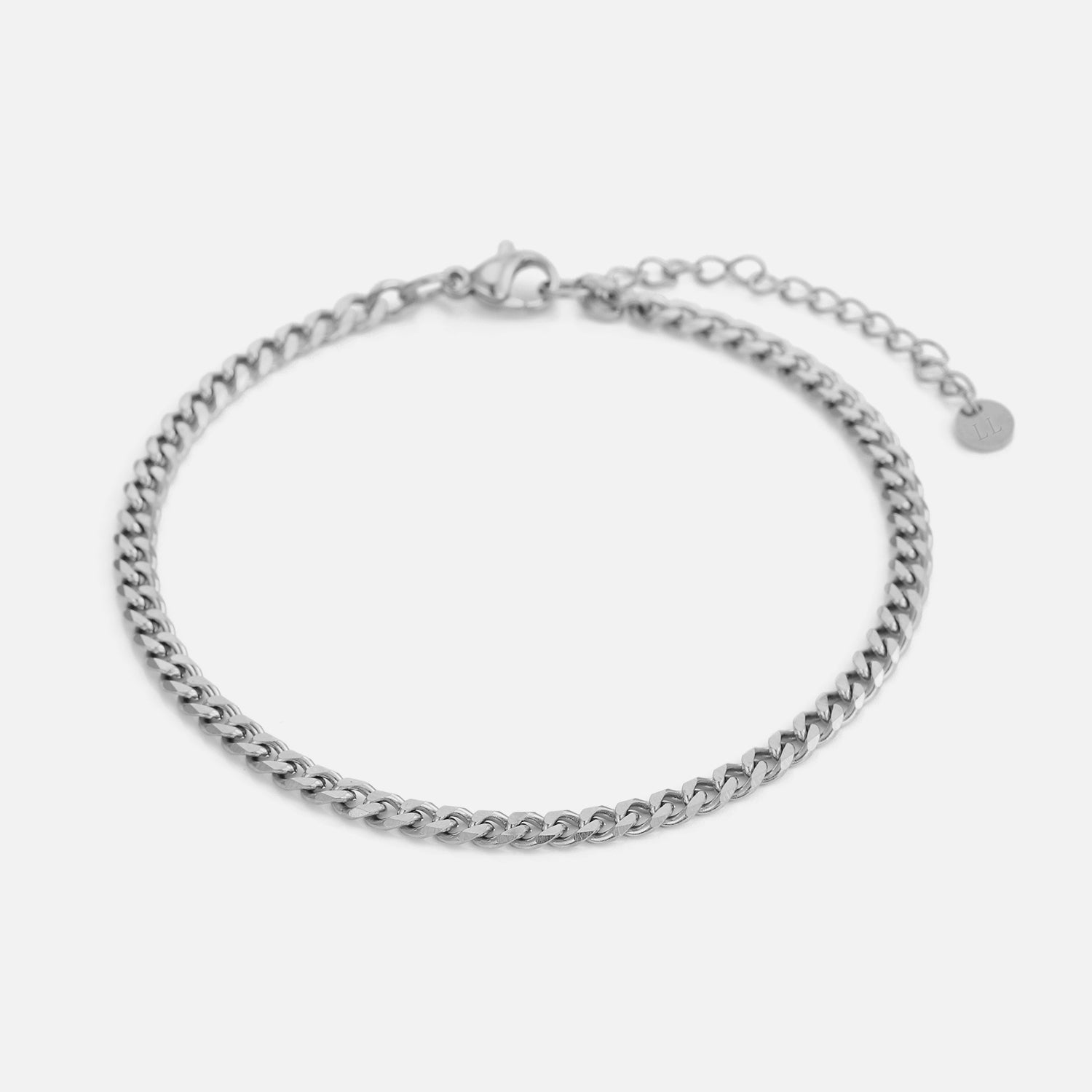 Cuban armband 4mm Zilver - Desieradenconcurrent.nl