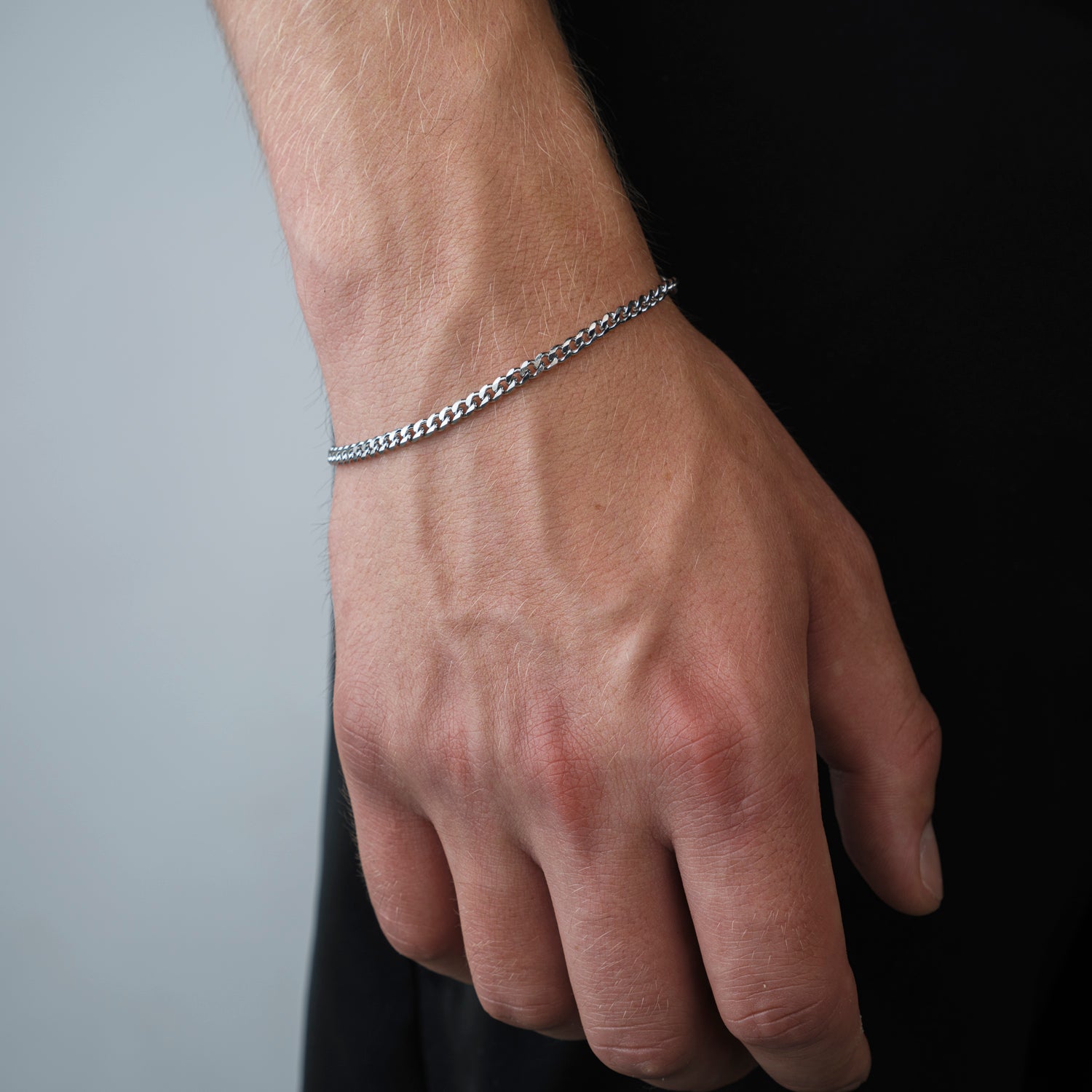 Cuban armband 4mm Zilver - Desieradenconcurrent.nl