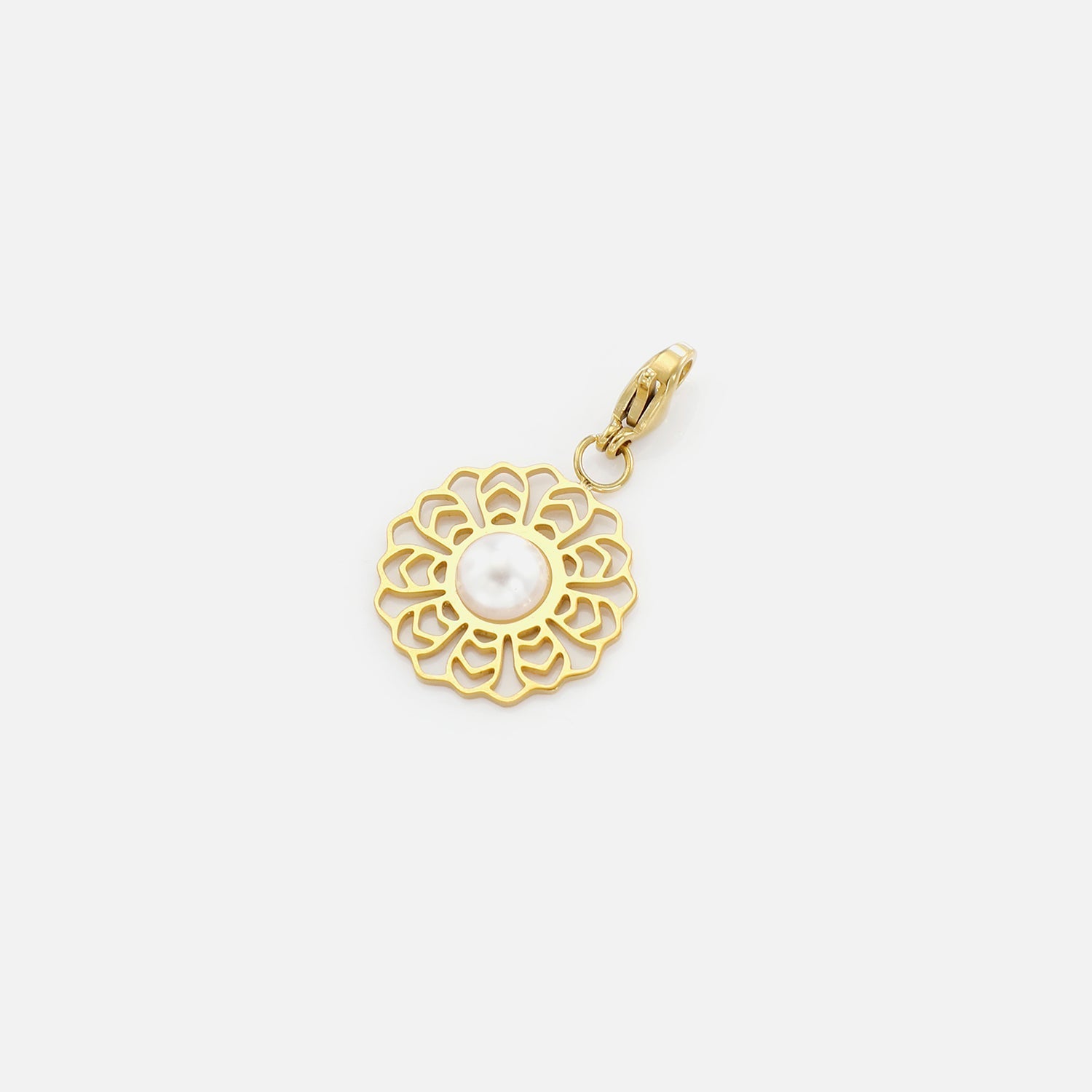 DYO fancy bloemetje groot goud - Desieradenconcurrent.nl