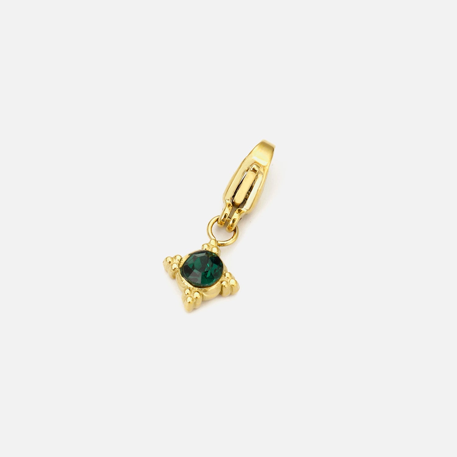 DYO Groen steentje goud - Desieradenconcurrent.nl
