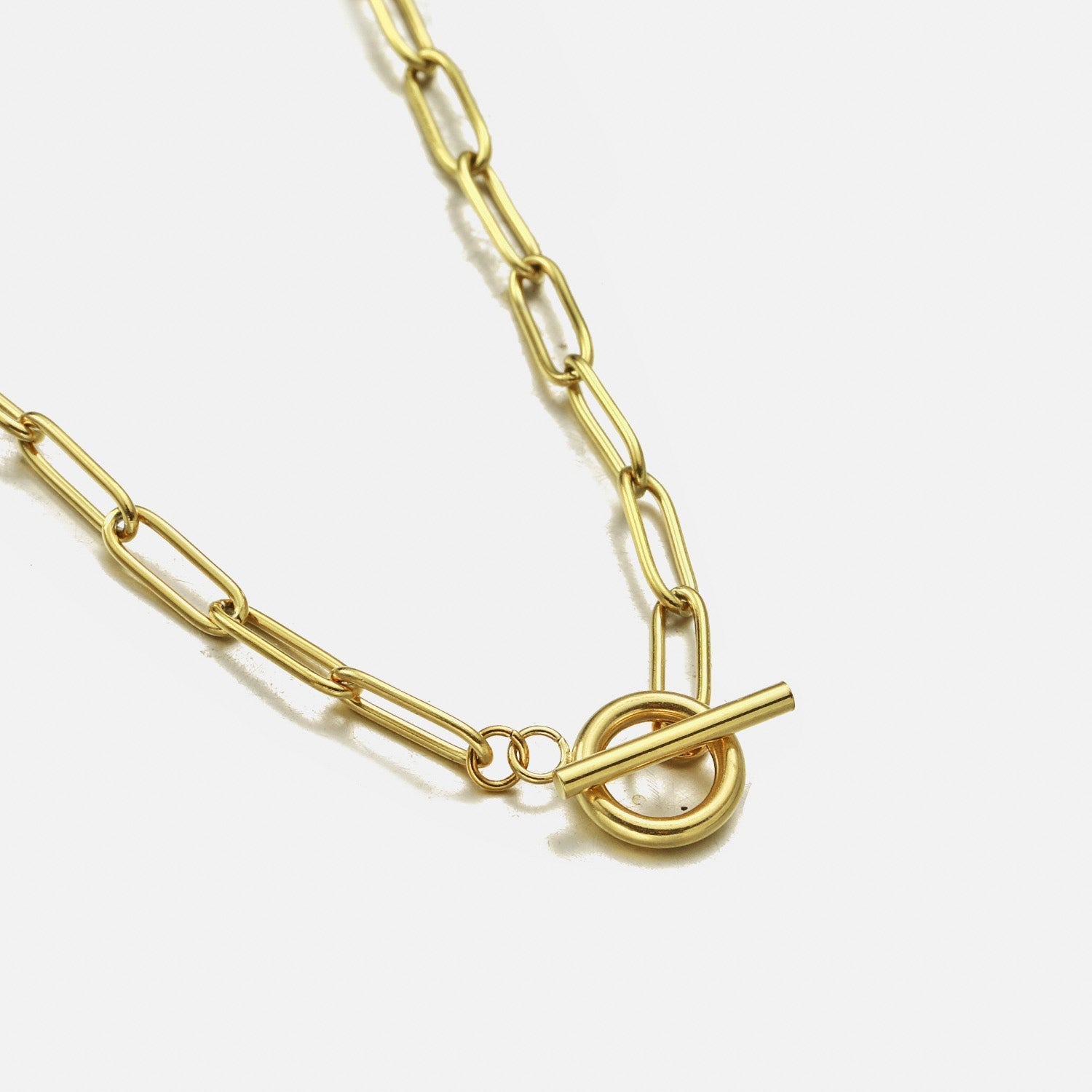 DYO Kapittelslot ketting goud - Desieradenconcurrent.nl