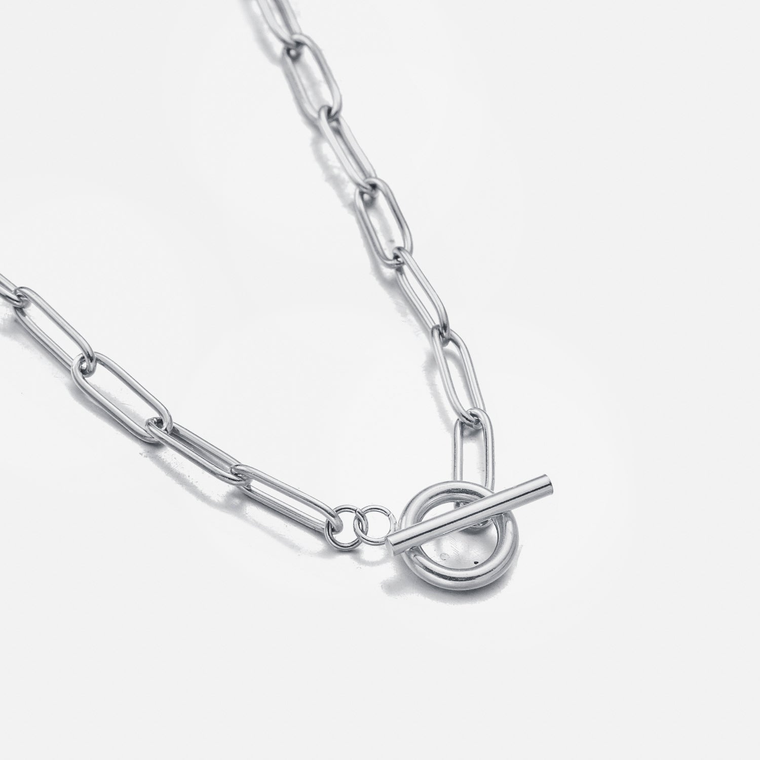 DYO Kapittelslot ketting zilver - Desieradenconcurrent.nl