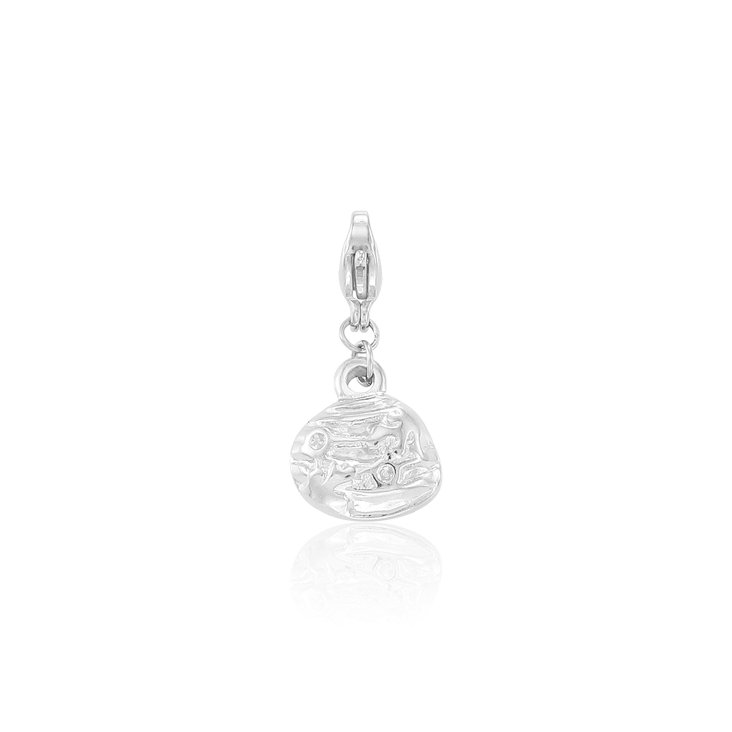 DYO lucky stone groot zilver - Desieradenconcurrent.nl