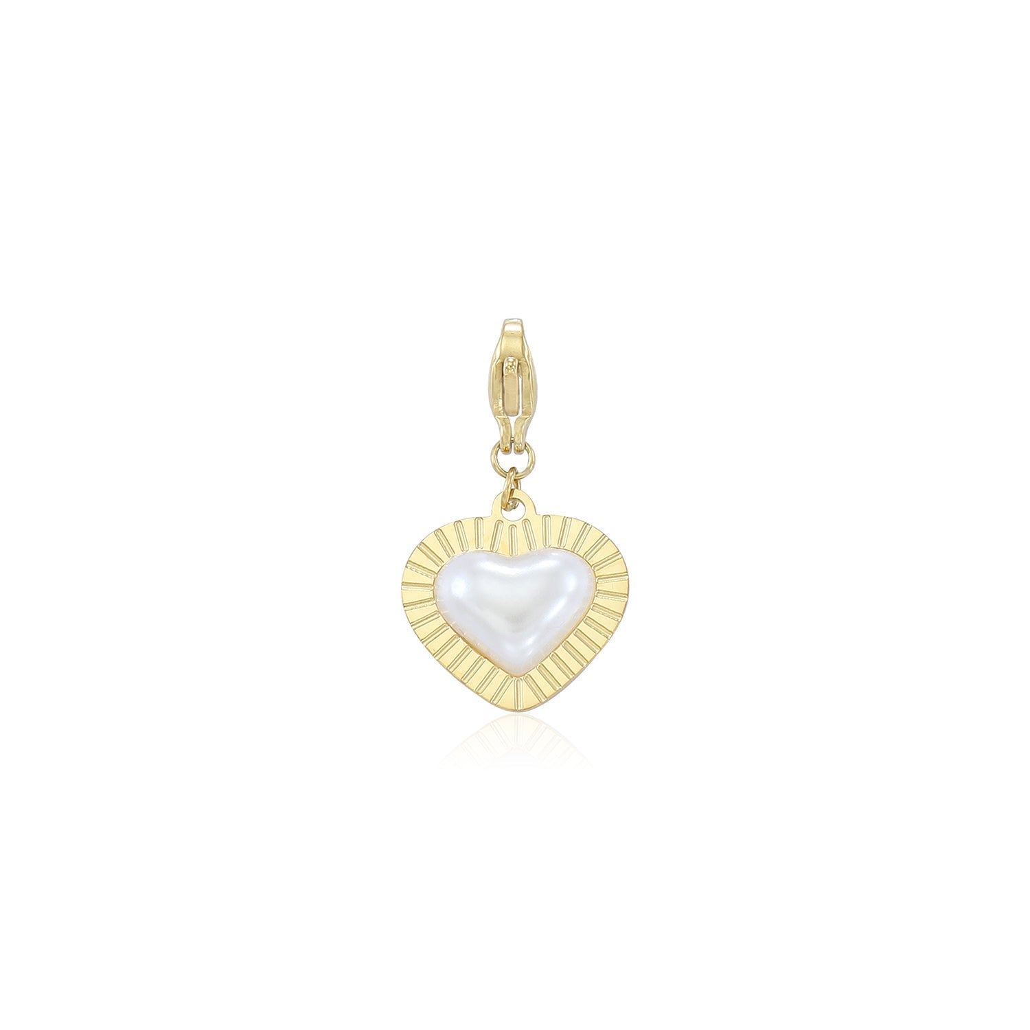 DYO Lux parel hart goud - Desieradenconcurrent.nl
