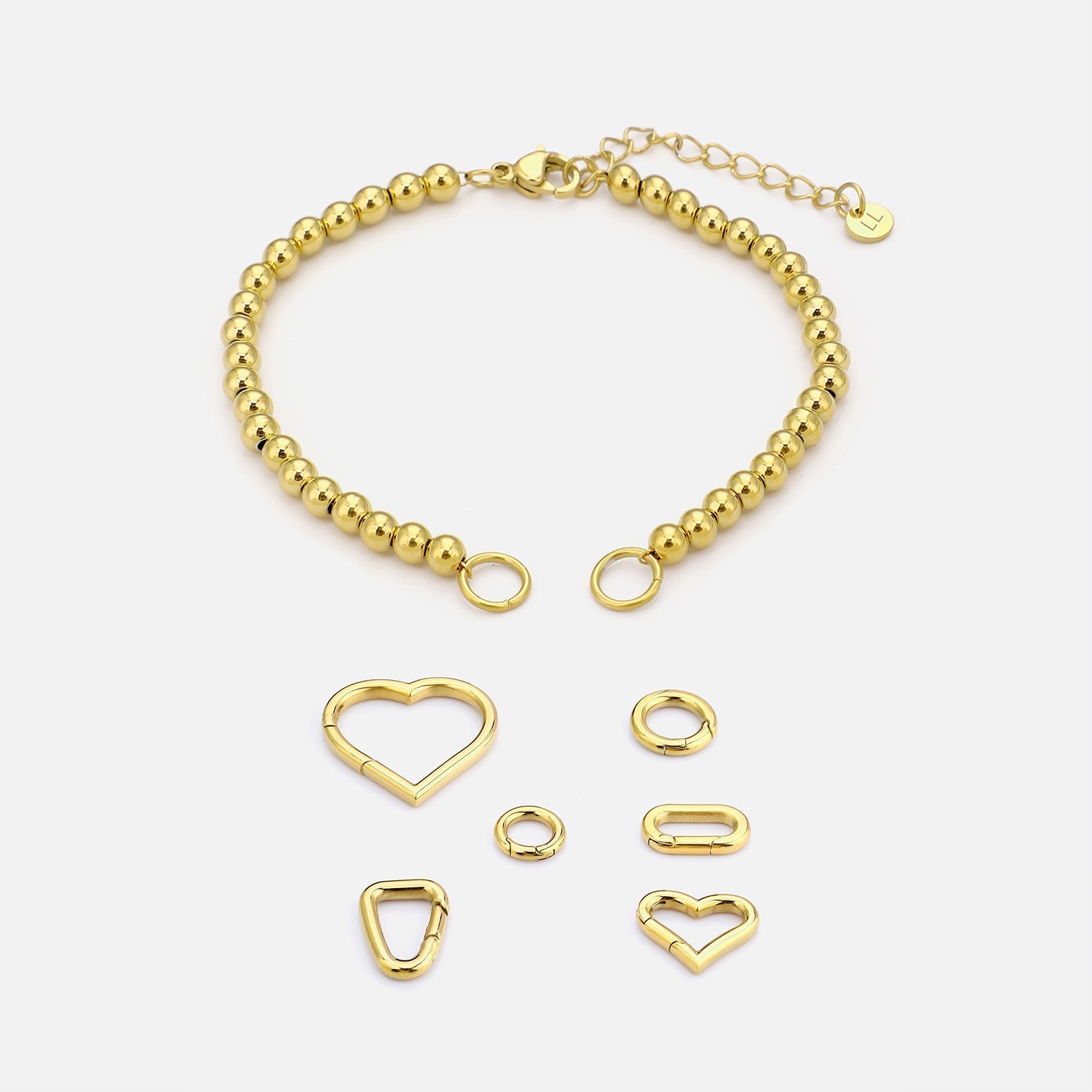 DYO Premium bolletjes armband goud - Desieradenconcurrent.nl