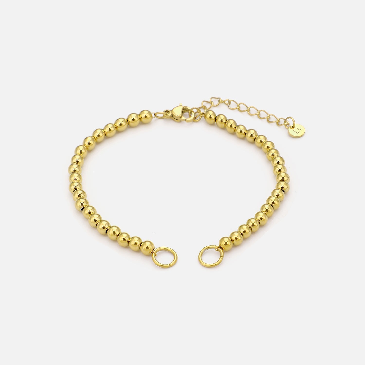 DYO Premium bolletjes armband goud - Desieradenconcurrent.nl