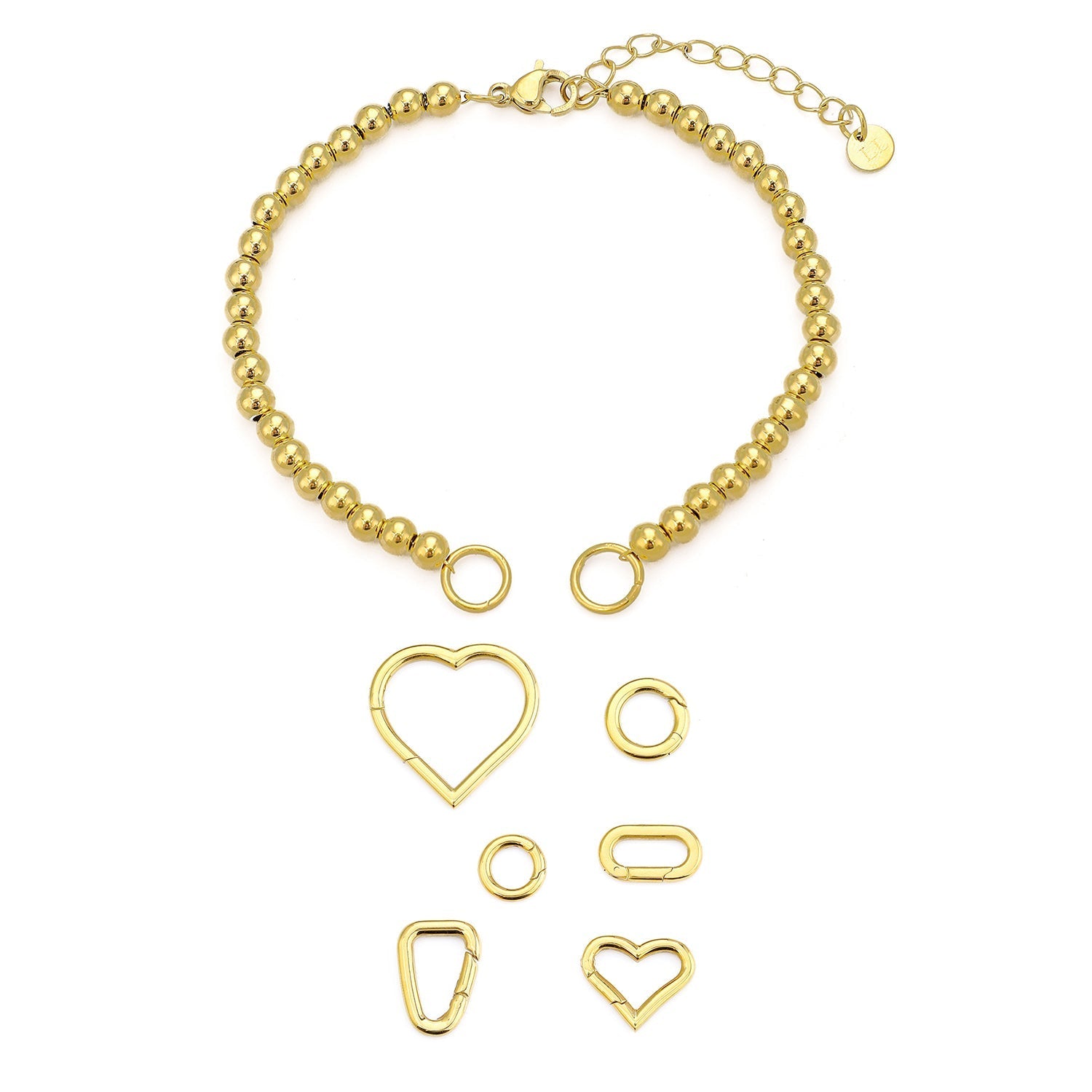 DYO Premium bolletjes armband goud - Desieradenconcurrent.nl