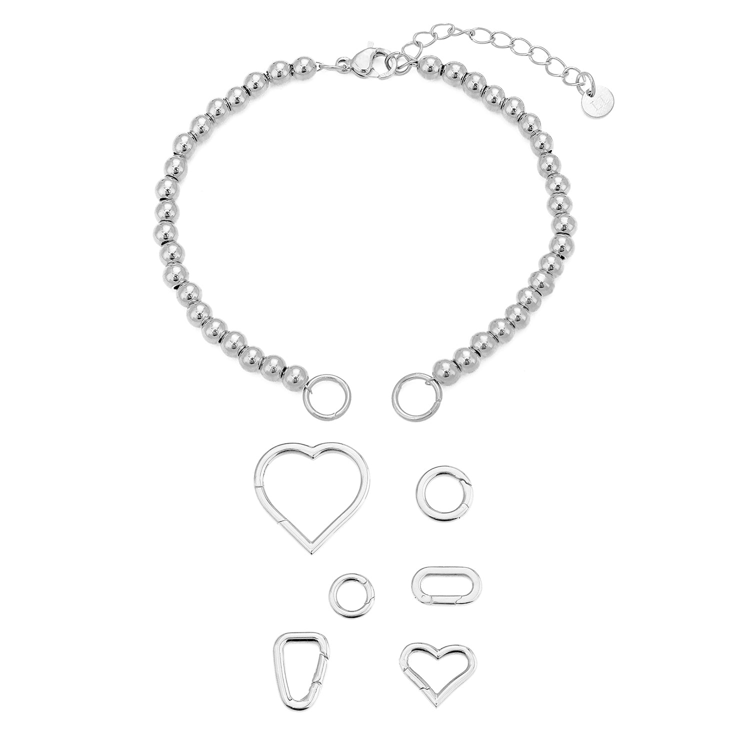DYO Premium bolletjes armband zilver - Desieradenconcurrent.nl