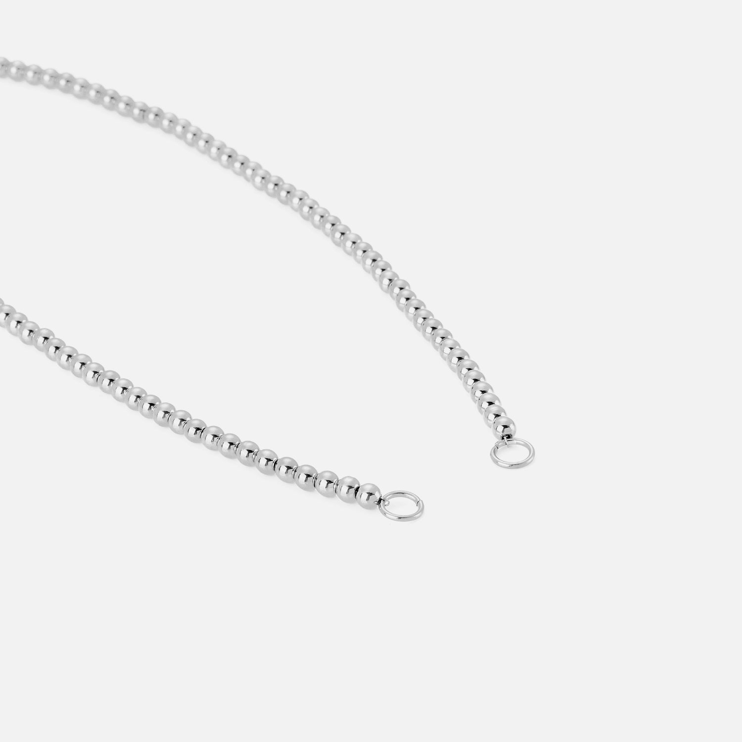 DYO premium bolletjes ketting zilver - Desieradenconcurrent.nl