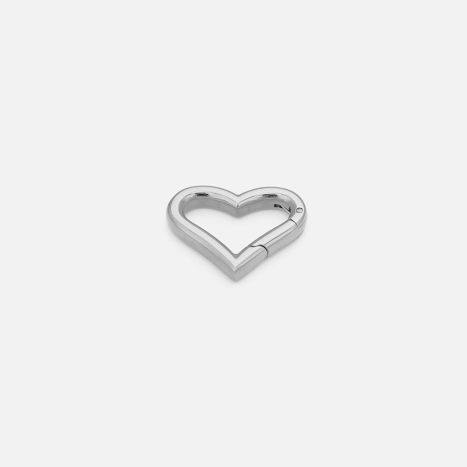 DYO Premium clip hart zilver - Desieradenconcurrent.nl