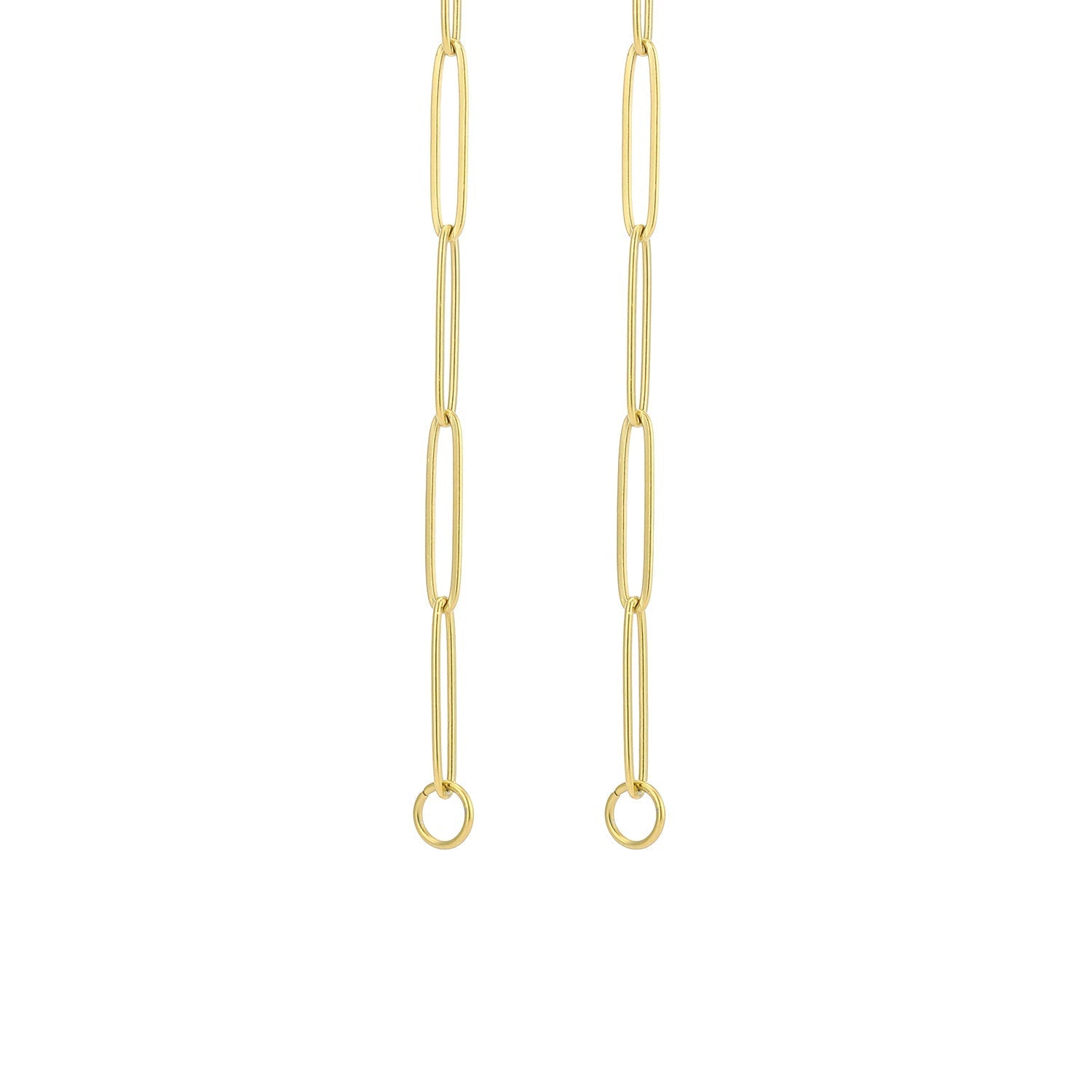 DYO premium paperclip ketting groot goud - Desieradenconcurrent.nl