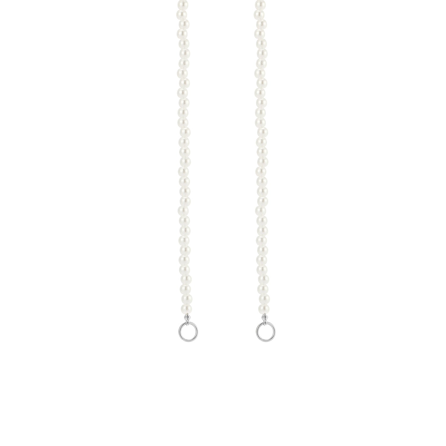 DYO premium parel ketting zilver - Desieradenconcurrent.nl