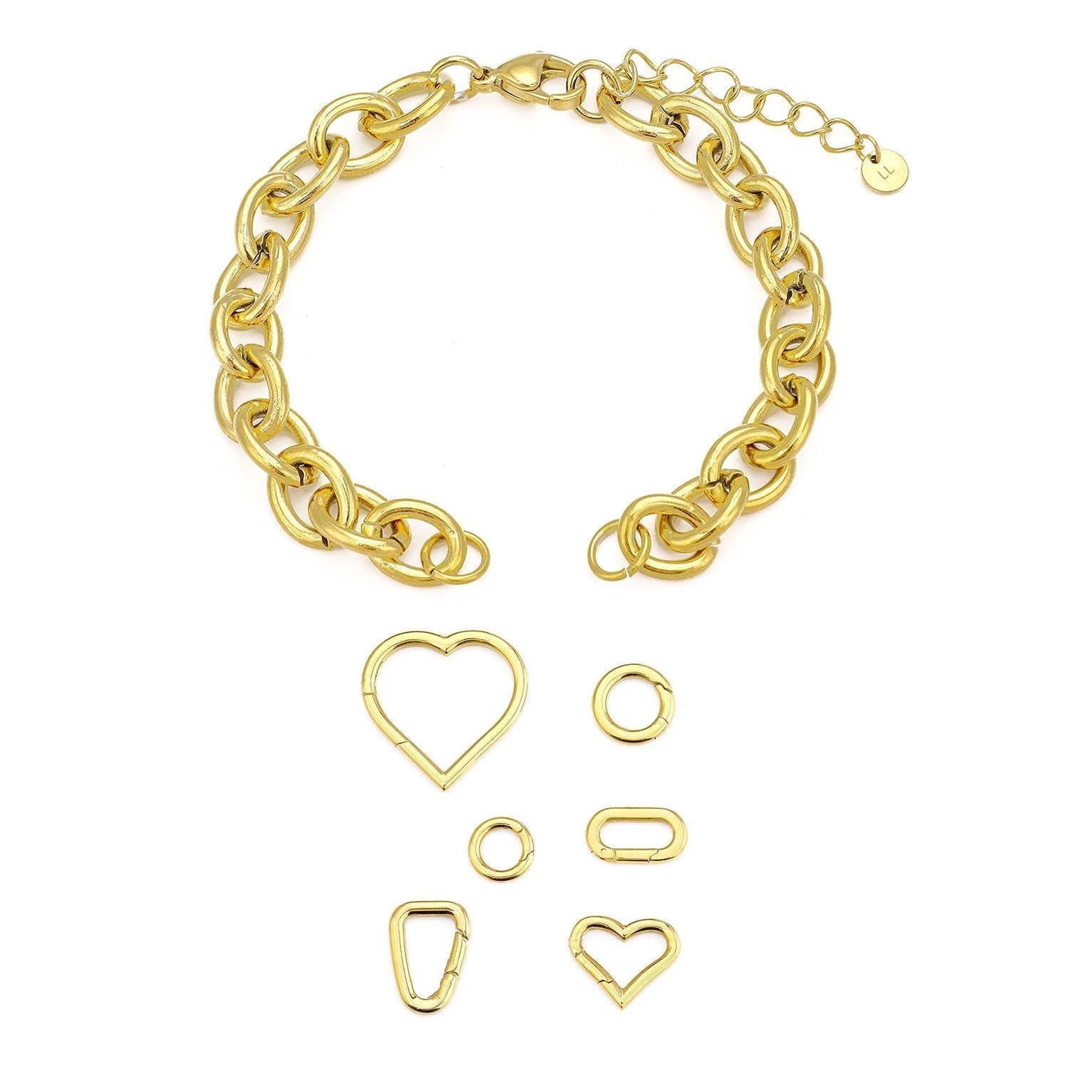 DYO Premium robuust armband goud - Desieradenconcurrent.nl
