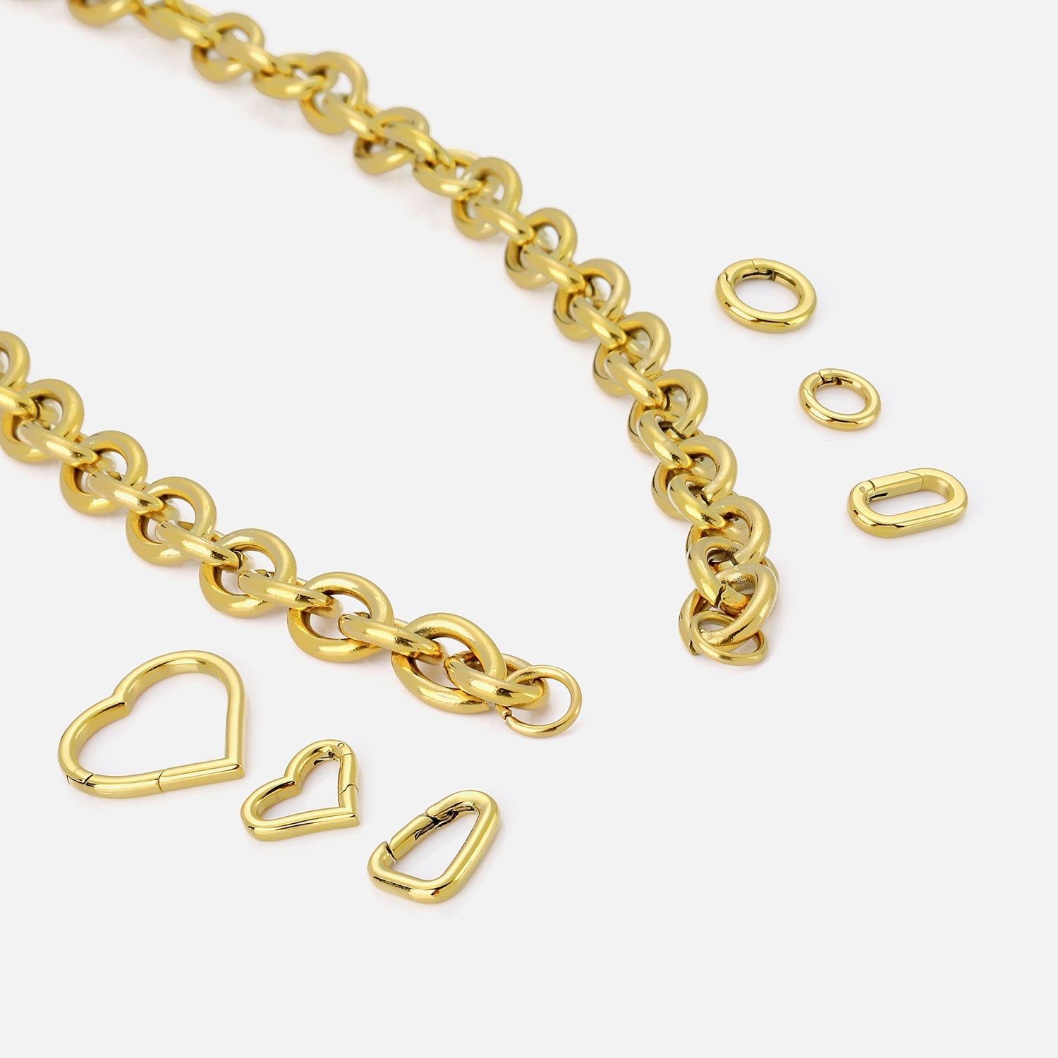 DYO premium robuust ketting goud - Desieradenconcurrent.nl