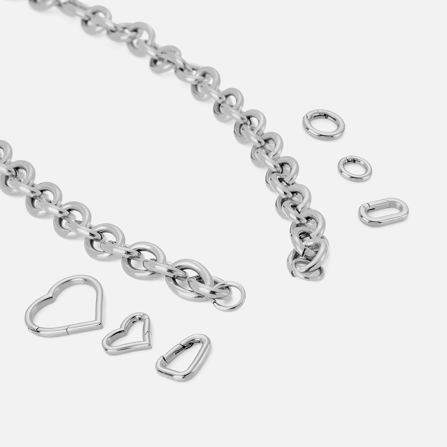 DYO premium robuust ketting zilver - Desieradenconcurrent.nl
