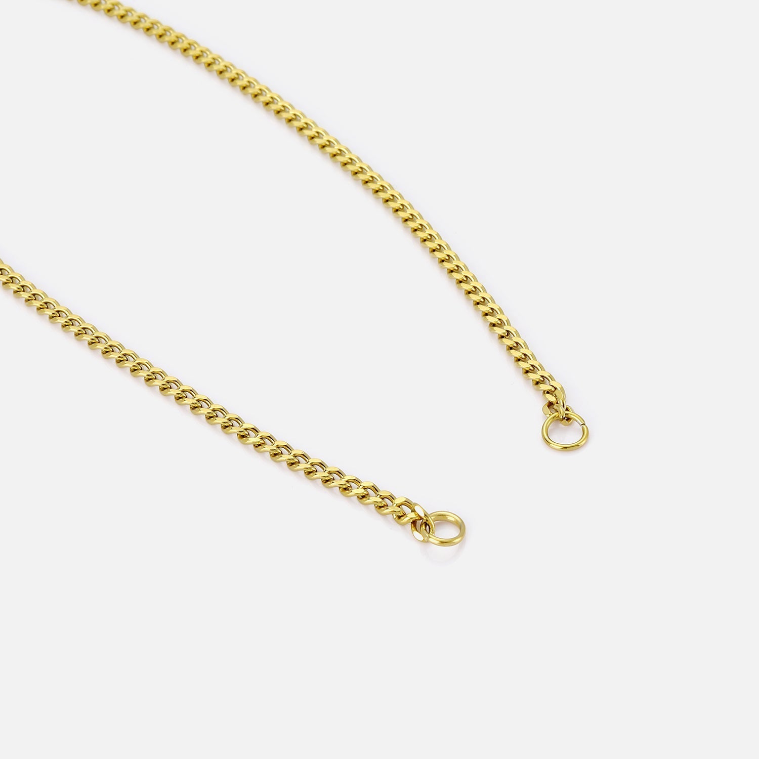 DYO premium schakelketting 3mm goud - Desieradenconcurrent.nl