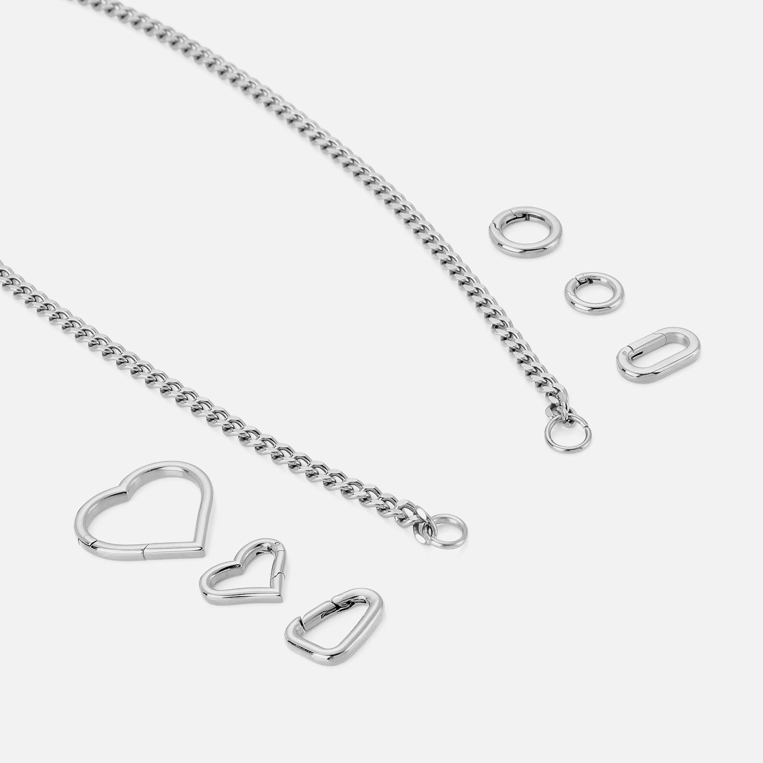 DYO premium schakelketting 3mm zilver - Desieradenconcurrent.nl