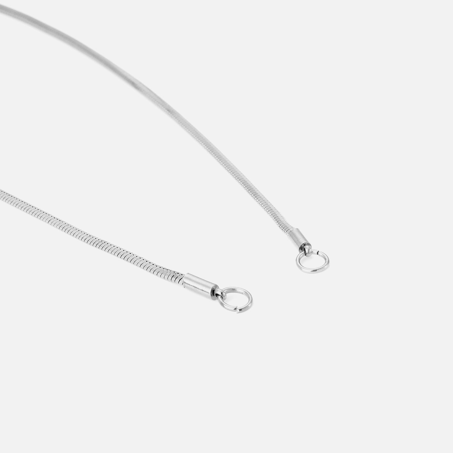 DYO premium slang ketting zilver - Desieradenconcurrent.nl