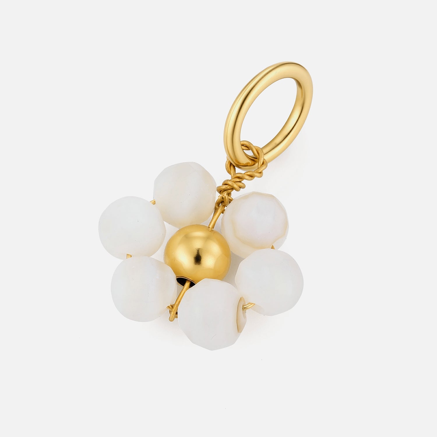DYO Premium witte kralen bloem - Desieradenconcurrent.nl