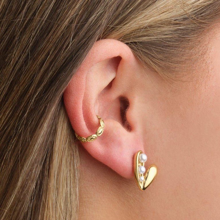 Ear cuff boho circkel goud - Desieradenconcurrent.nl