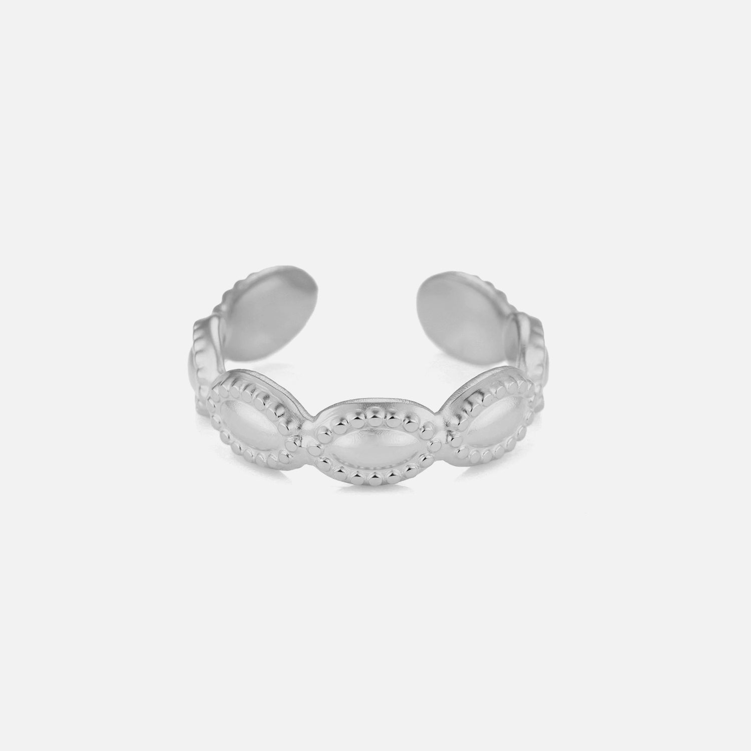 Ear cuff boho circkel zilver - Desieradenconcurrent.nl